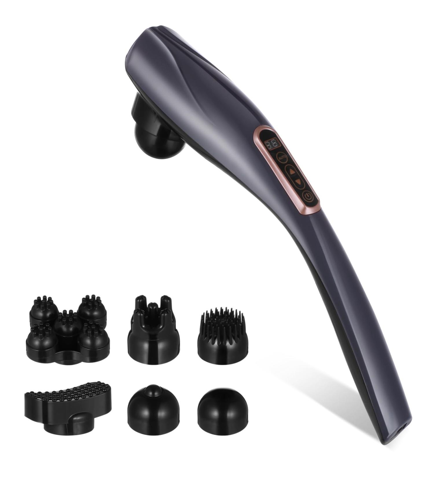 ULTECHNOVO Electric Neck Massager - Handheld Shoulder & Body Relief - International Shipping Available - Buy Online on GoSupps.com