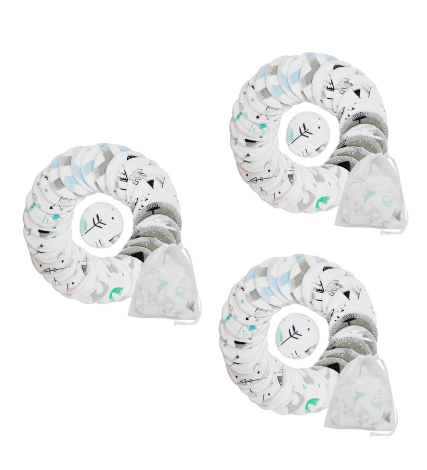 FRCOLOR 36 Pcs Reusable Makeup Pads - Soft Cotton Face Wipes for Makeup Removal & Cleaning | Eco-Friendly Facial Pads - Buy Online on GoSupps.com