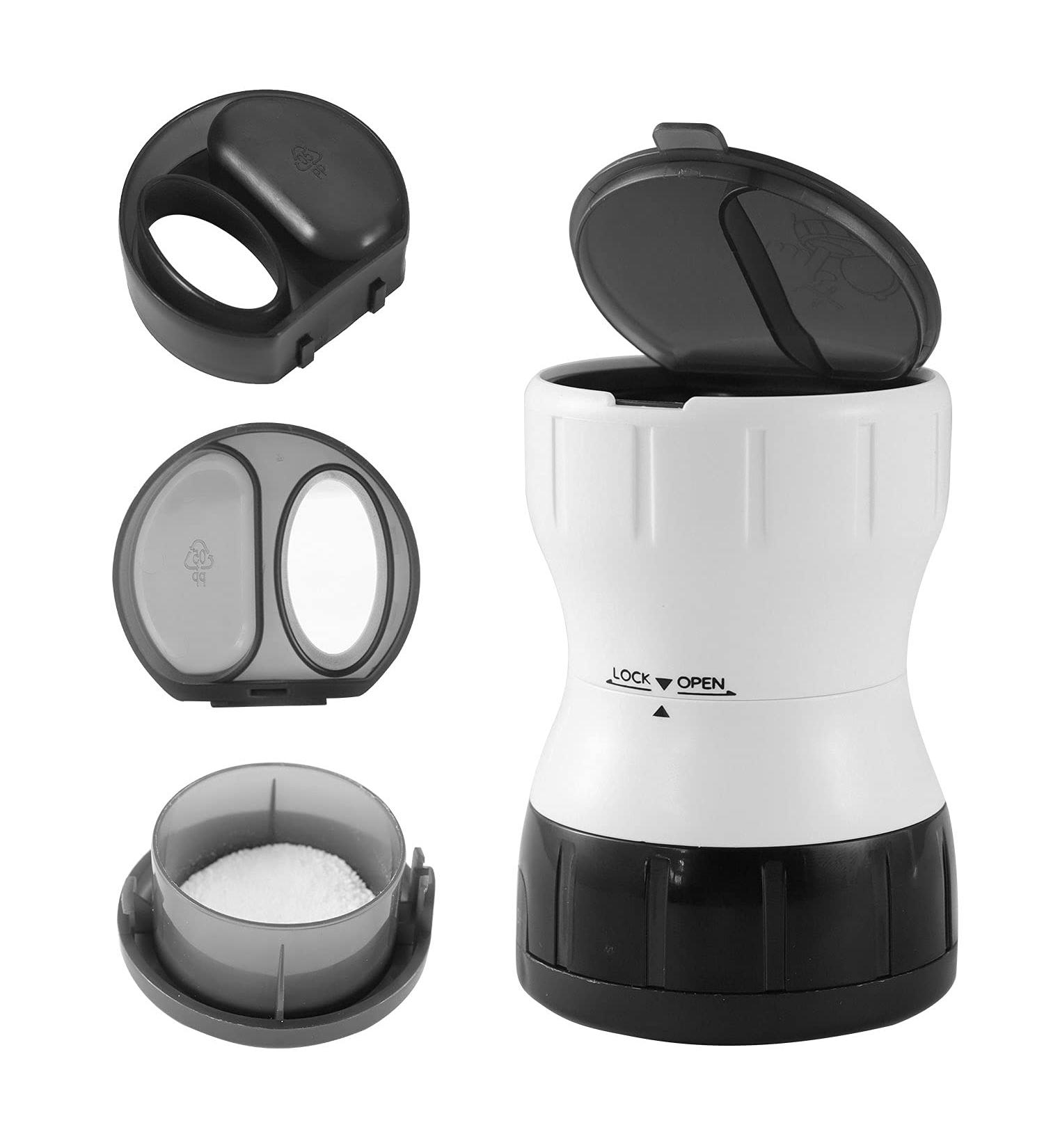 KIRIYUUKI Pill Grinder & Crusher with Pill Box - Crush Meds into Fine Powder - Buy Online on GoSupps.com