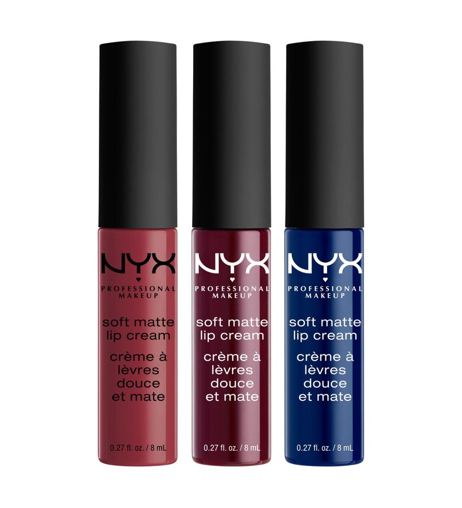 NYX PROFESSIONAL MAKEUP Soft Matte Lip Cream Set No. 12 - Buy Online | International Shipping Available - Buy Online on GoSupps.com