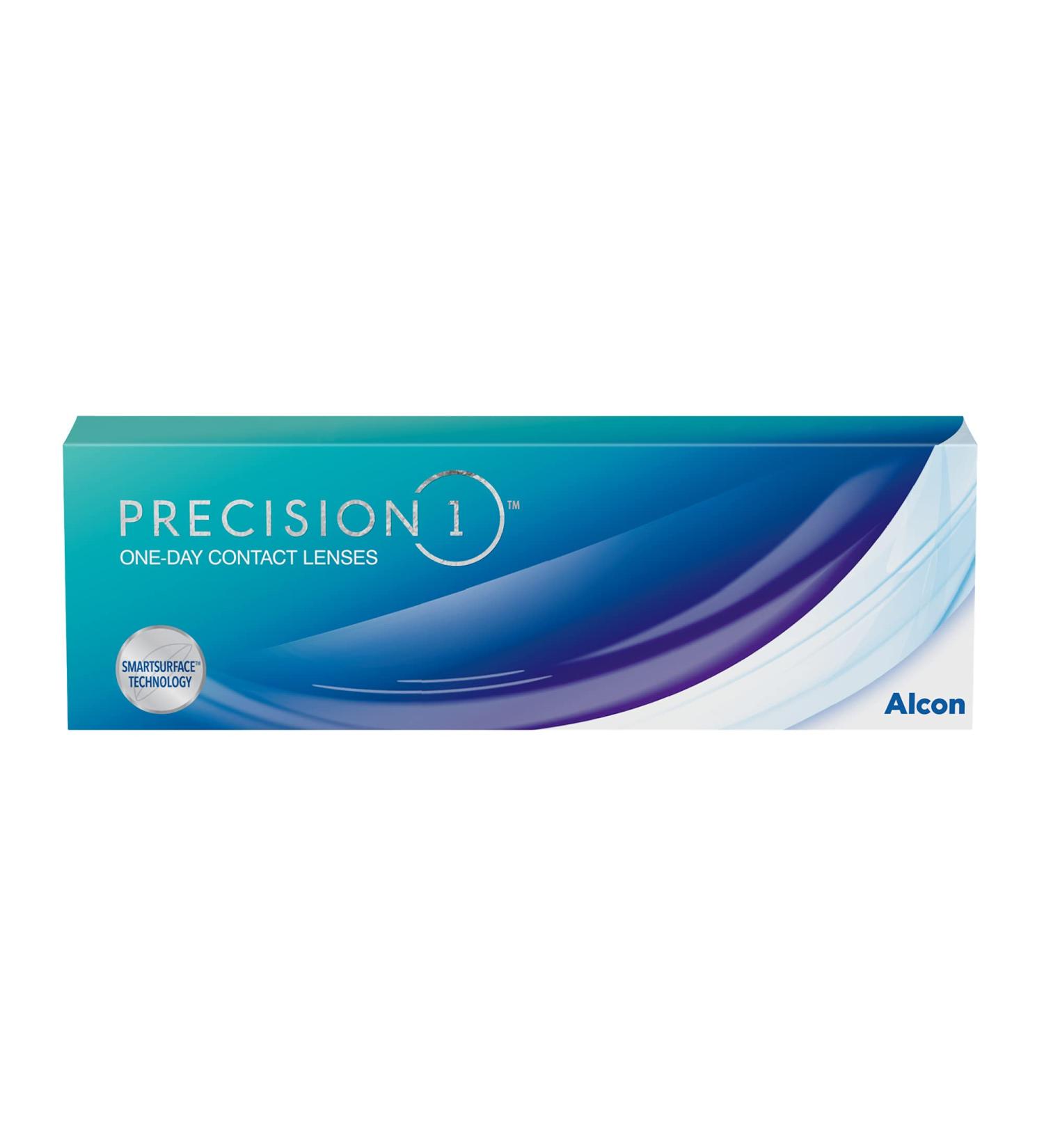 Buy PRECISION1 Daily Soft Contact Lenses - 30 Pieces BC 8.3mm DIA 14.2mm +5.00 Diopters - International Shipping Available - Buy Online on GoSupps.com