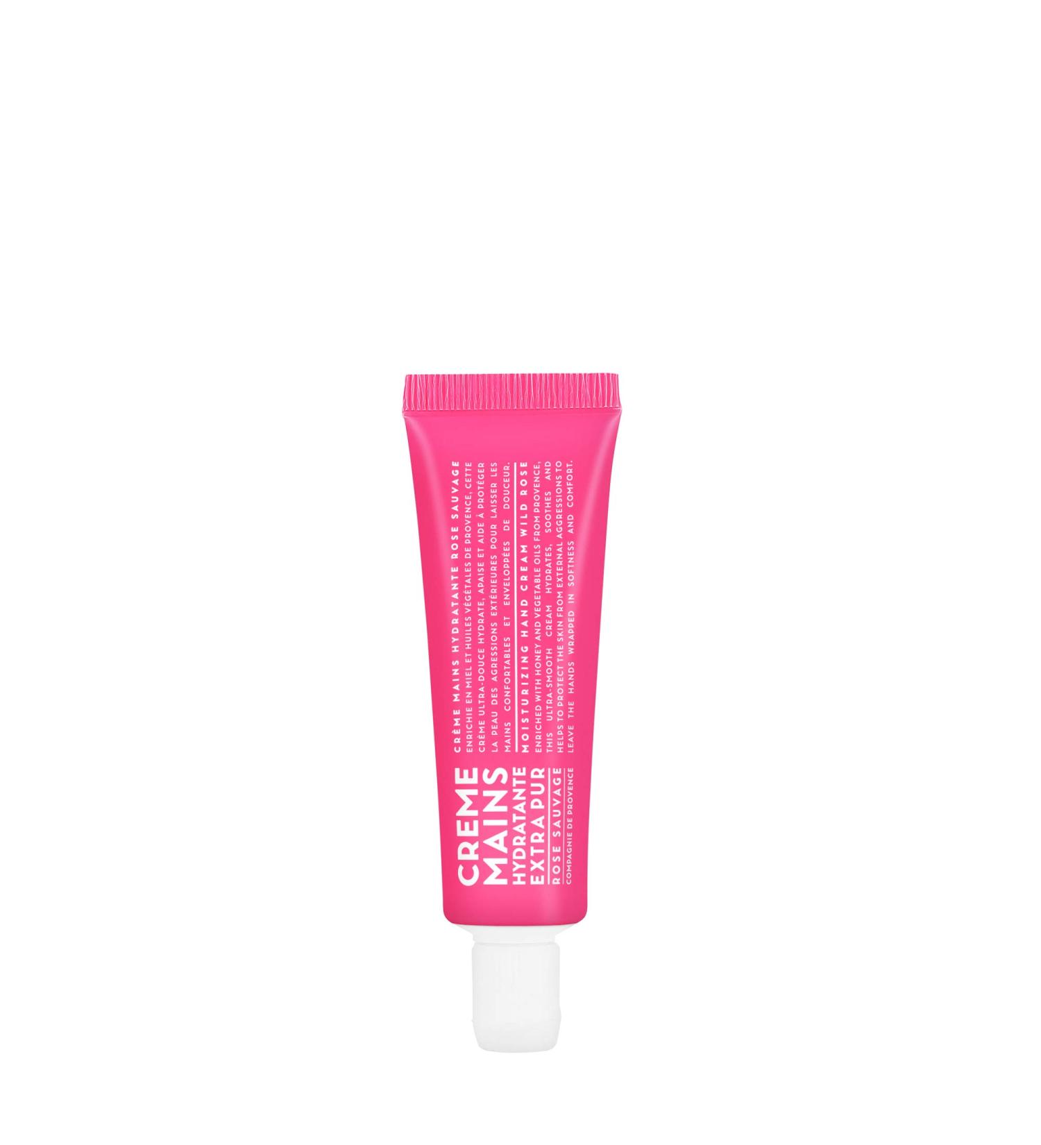 Buy Compagnie de Provence Hand Cream 30ml - Wild Rose | Nourishing Moisturizer for Soft Hands | International Shipping Available - Buy Online on GoSupps.com
