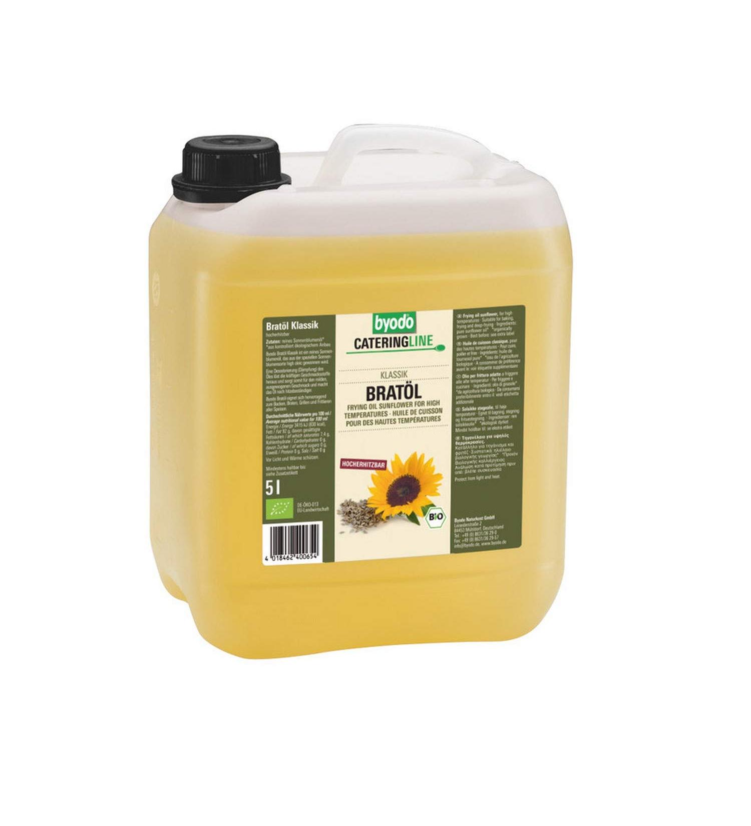 Byodo Frying Oil 1 pack (1 x 5 l can) - Organic