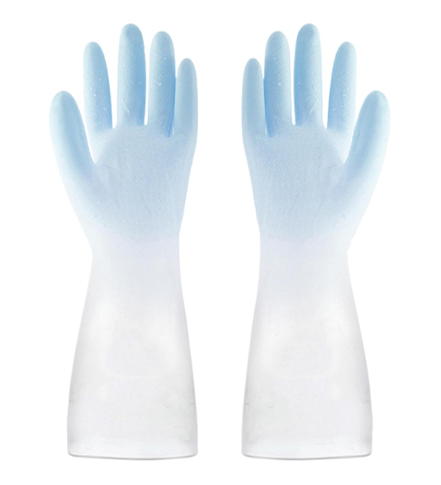 Cleaning Gloves Kitchen Gloves Reusable Dishwashing Gloves Rubber Gloves Anti Slip Household Gloves for Bathroom for Palm Width 3.6''-3.9 - Buy Online on GoSupps.com