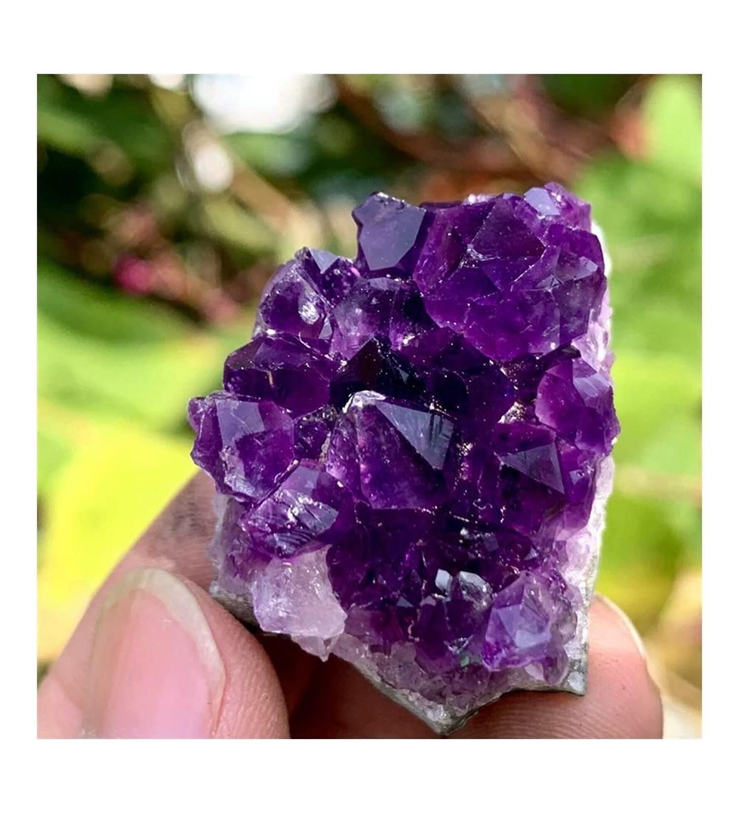 Natural Amethyst Quartz Specimen Restoration of 70-80g Beautiful (Size : 70-80g) ERTEYIN - Buy Online on GoSupps.com