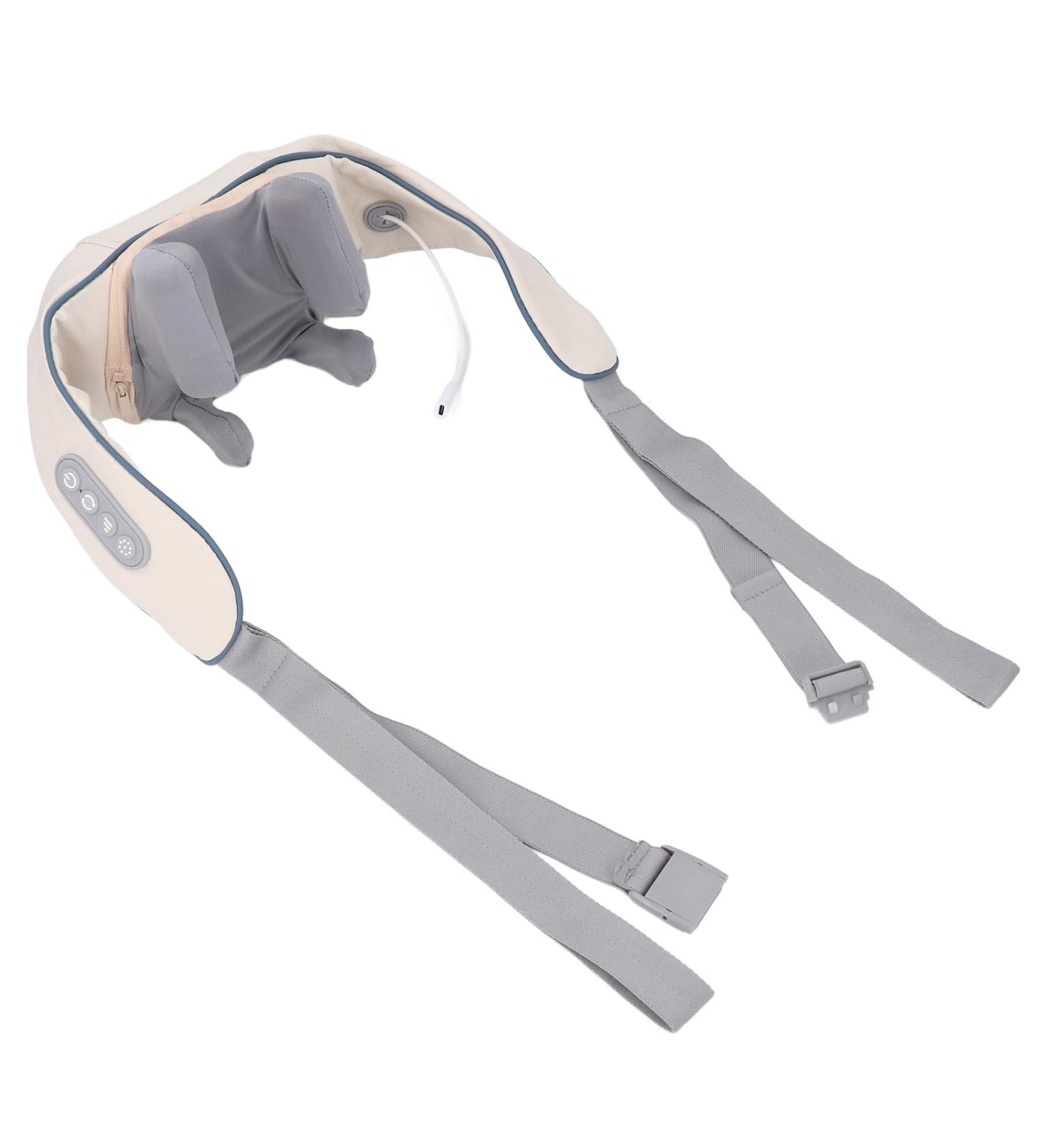 Tarshyry Wireless Neck & Shoulder Massager with Heat Rechargeable 5D Deep Tissue Relief for Neck Back Waist and Legs Adjustable & Multifunctional - Buy Online on GoSupps.com