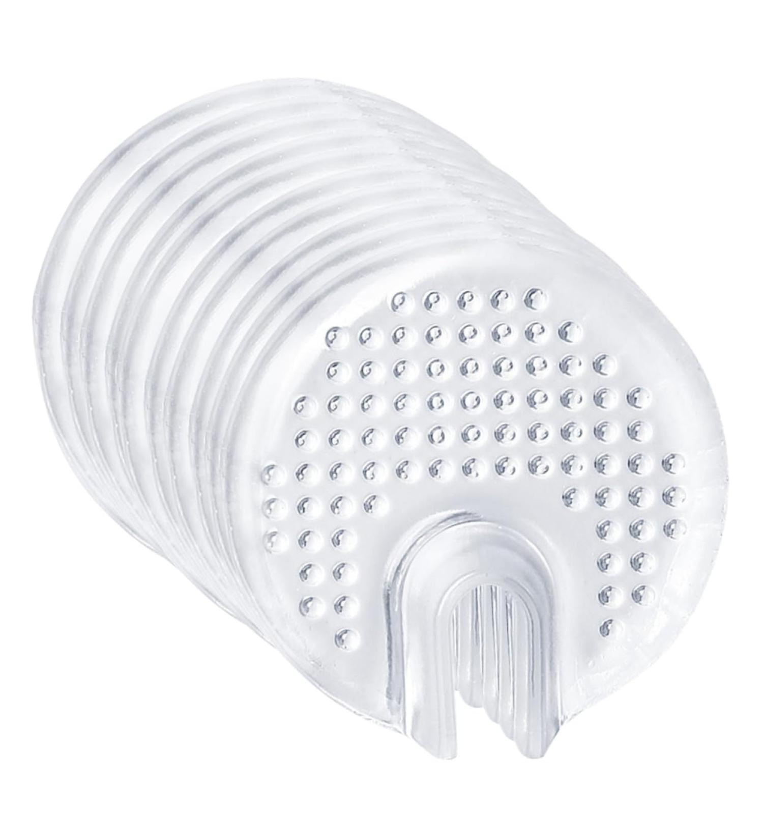 Holibanna 20 Pairs Gel Forefoot Pads - Clear Toe Cushions & Metatarsal Inserts for Flip-Flops Summer Comfort - Buy Online on GoSupps.com