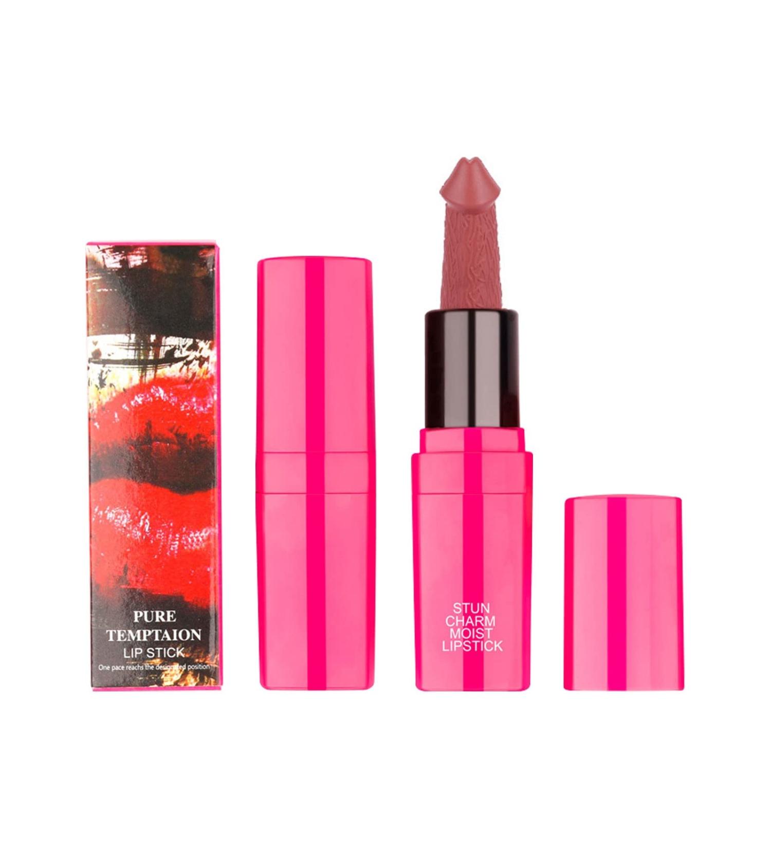 Matte Velvety Lipstick - Long Lasting High Pigmented Lip Tint | Moisturizing Funny Lip Makeup - 1 Count Pack - A07 - Buy Online on GoSupps.com