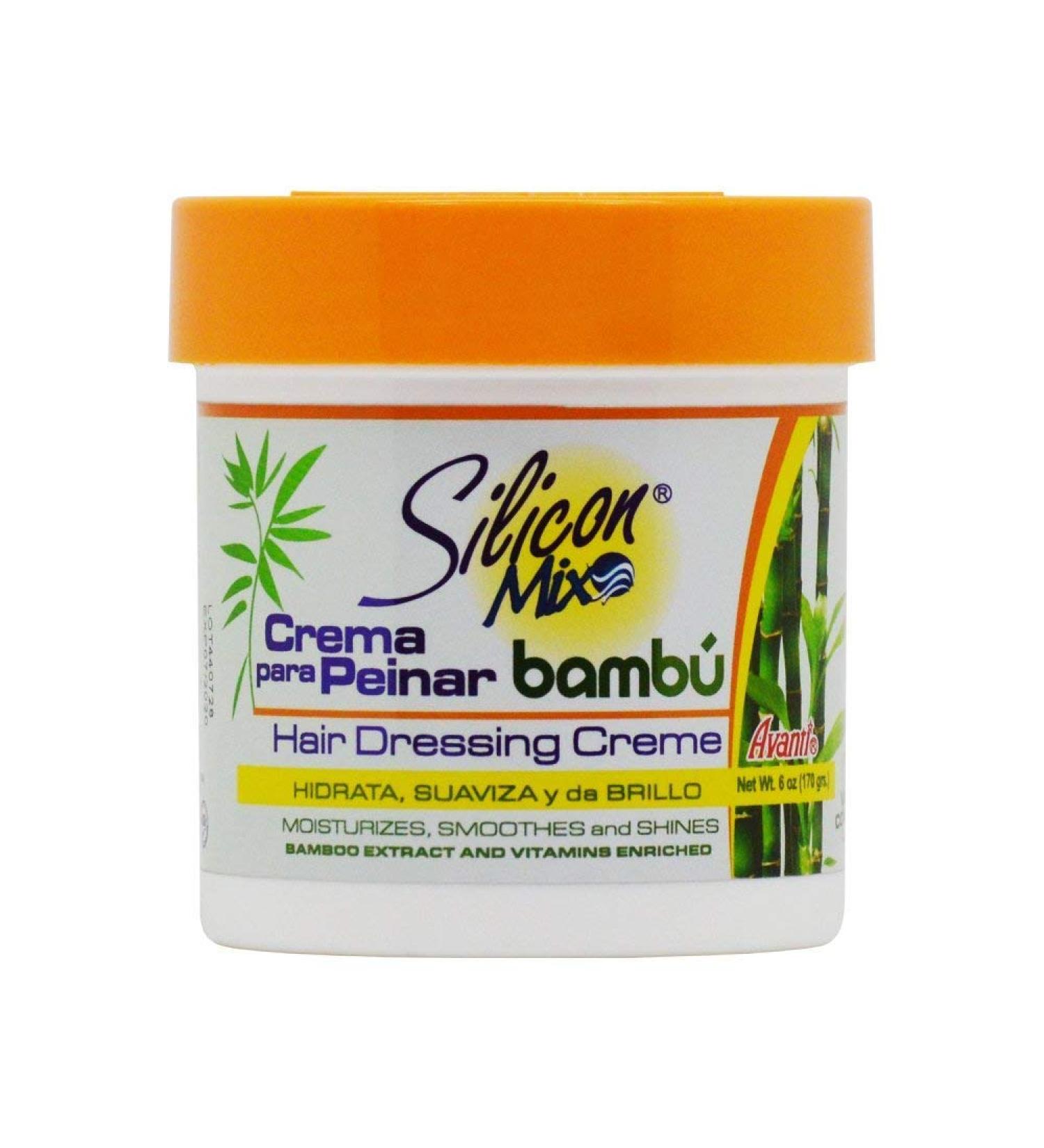 Silicon Mix Bambu Hair Dressing Cream 6oz - Nourishing Hair Treatment - Buy Online on GoSupps.com