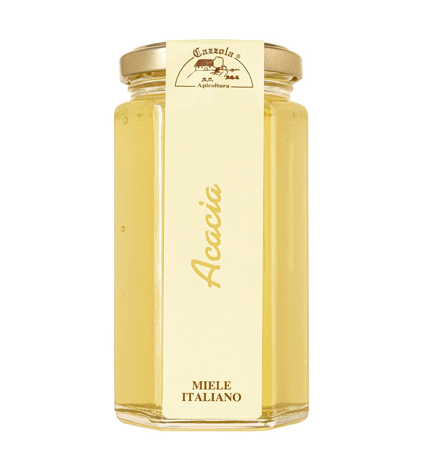 Apicoltura Cazzola Italy - Acacia Honey - Jar of 350 g