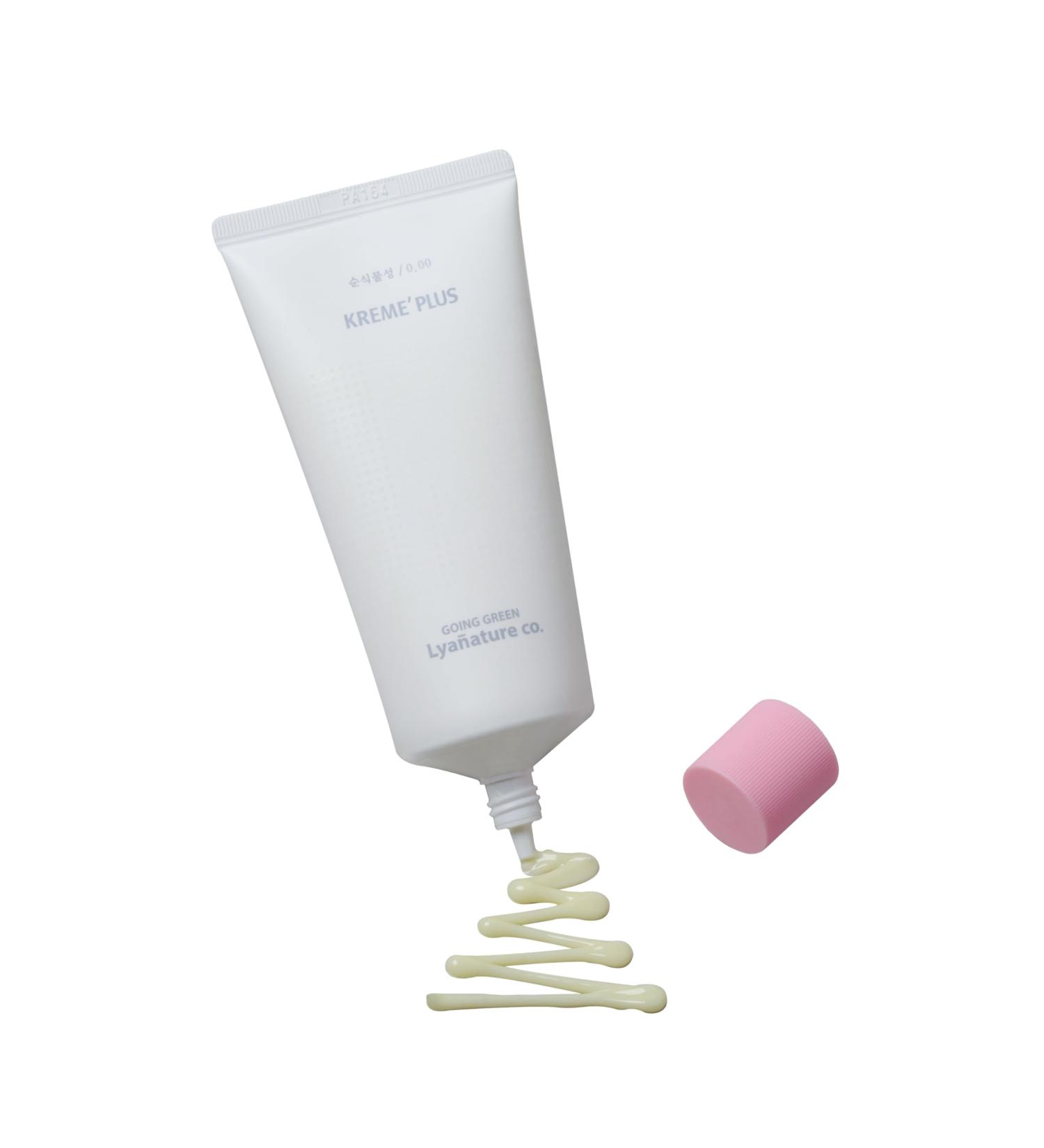 Lyanature KREME' PLUS Organic Korean Daily Night Face Cream with Vitamin C for Sensitive Skin Hydrating & Nourishing Fine Line Care Radiant & Even Skin Tone Non-Toxic Skincare (2.82 fl oz / 80g) - Buy Online on GoSupps.com