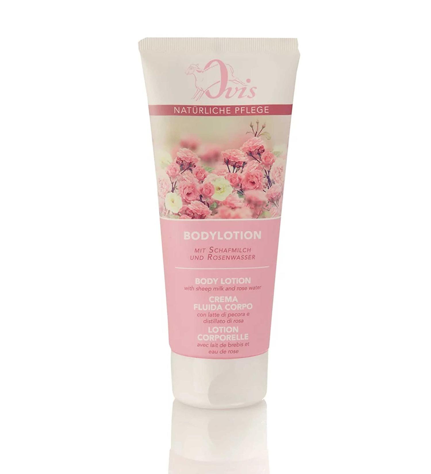 Ovis sheep milk body lotion with sheep milk and rose water 200ml