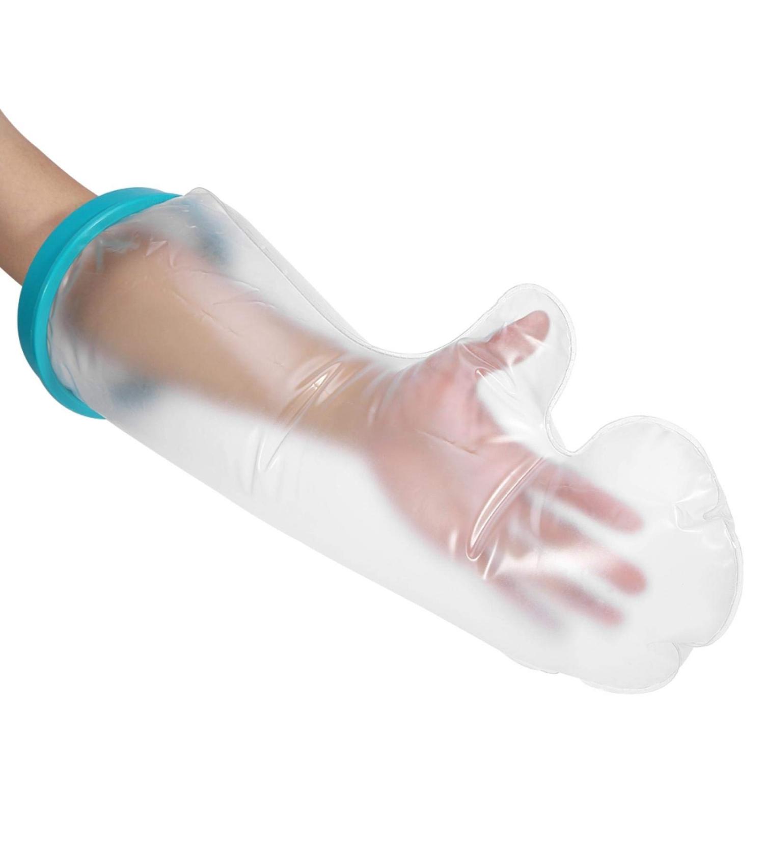 Kids Waterproof Arm Cast Cover - Youth Reusable Wound Protector for Shower/Bath - Full Arm Sleeve Bag for Hand/Wrist/Fingers/Thumb - Mavis Laven (SL2120) - Buy Online on GoSupps.com