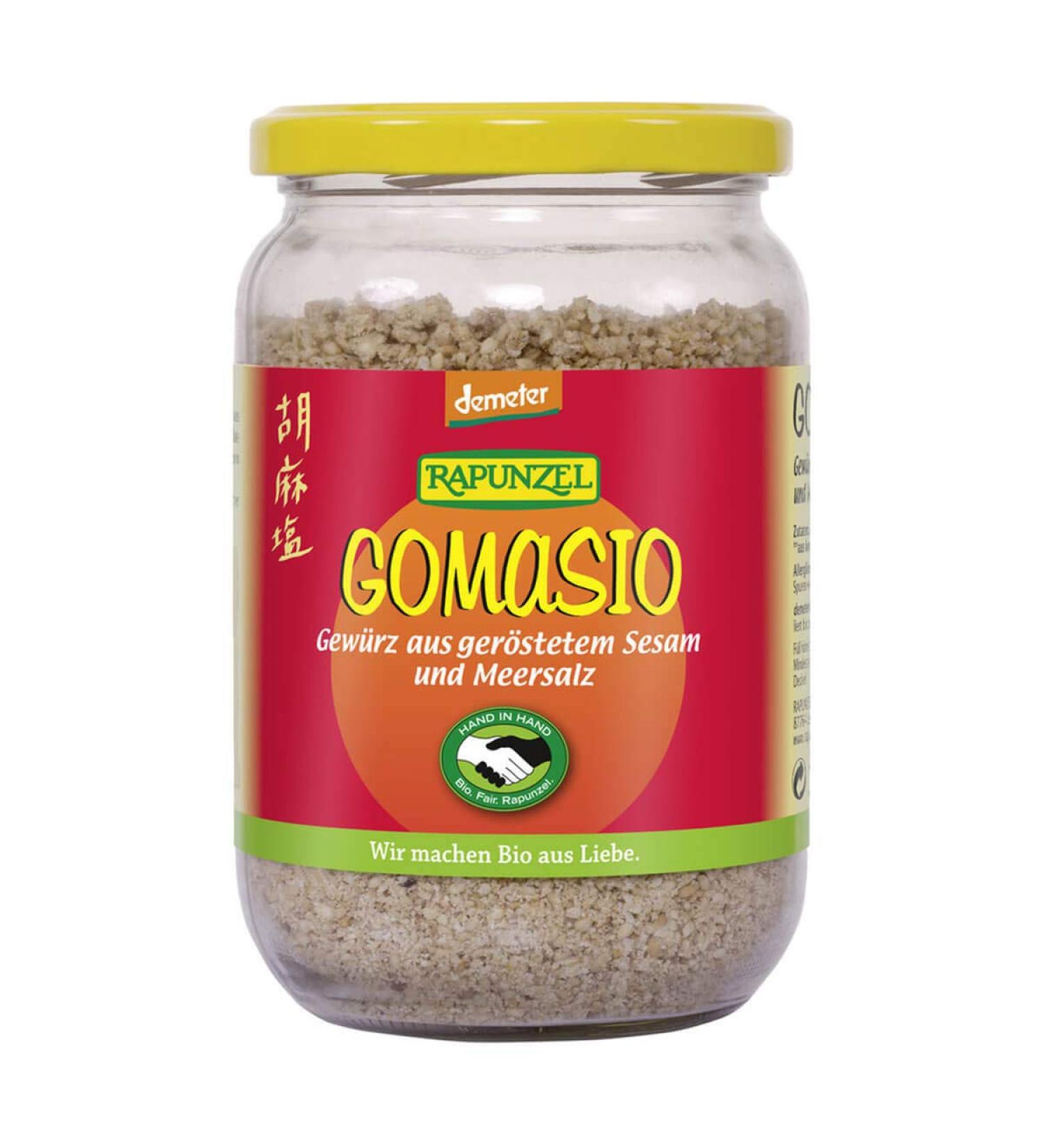 Rapunzel Naturkost Raiponce Gomasio Sesam et sel de mer - HH - 0 25 kg - Lot de 6