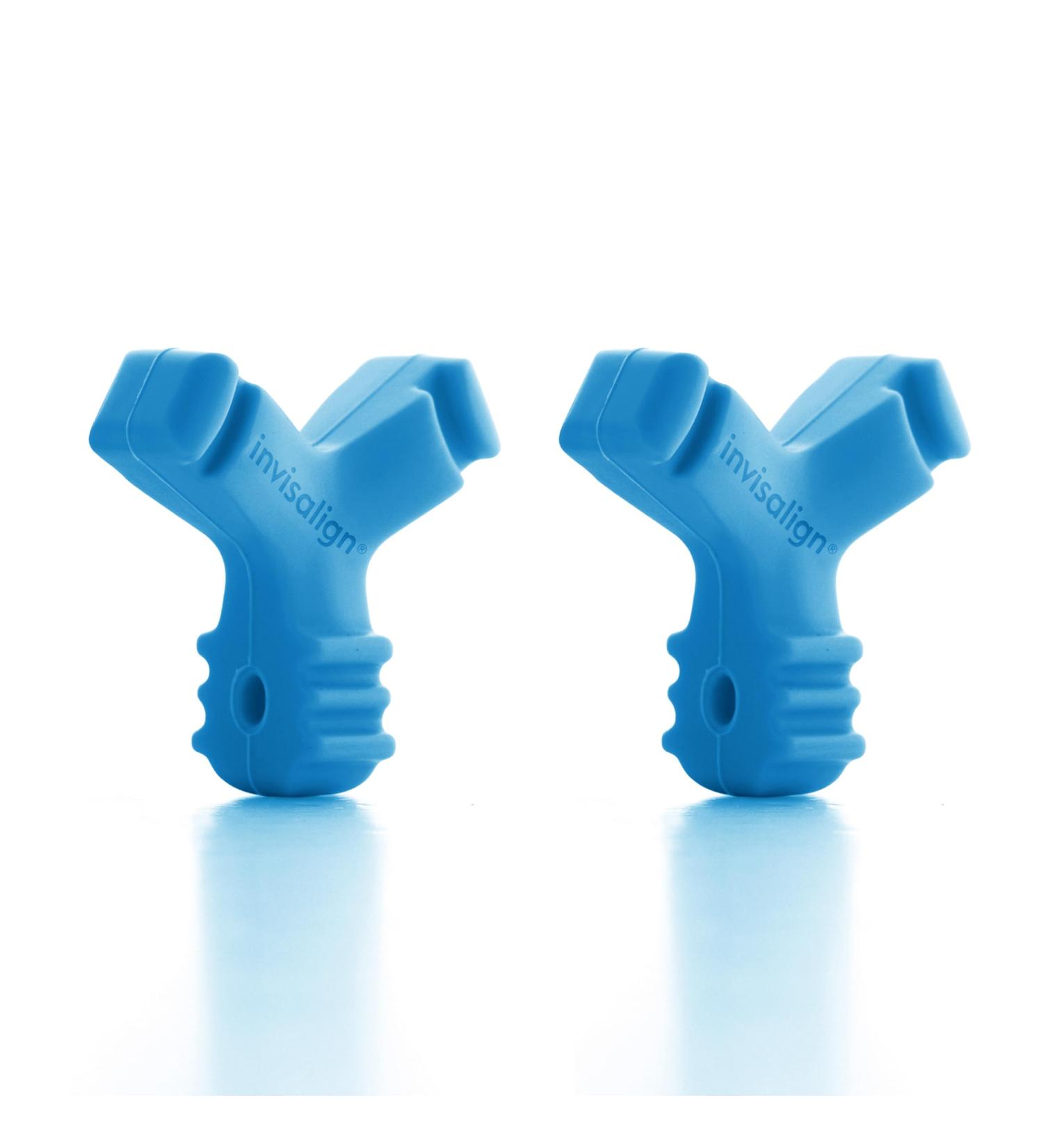 Invisalign Munchies EPS Aligner and Retainer Tray Seaters, Aligner Chewies (Pack of 2) (Blue) - Buy Online on GoSupps.com