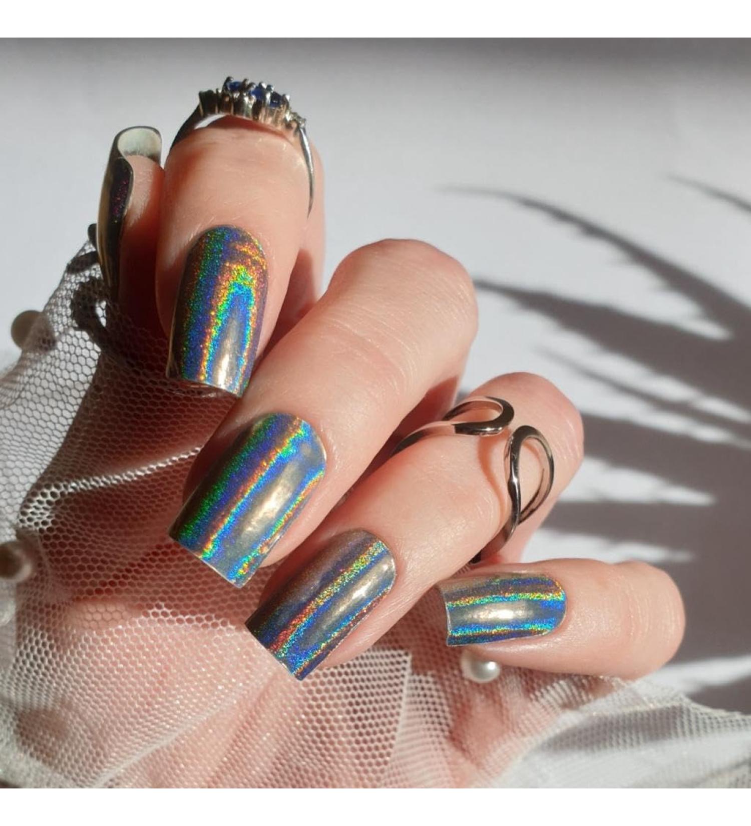 Zaubern gel4Home - UV Wraps & Gel Nail Foils | Semi-Cured Gel Nails (Silverfall) - International Shipping Available - Buy Online on GoSupps.com