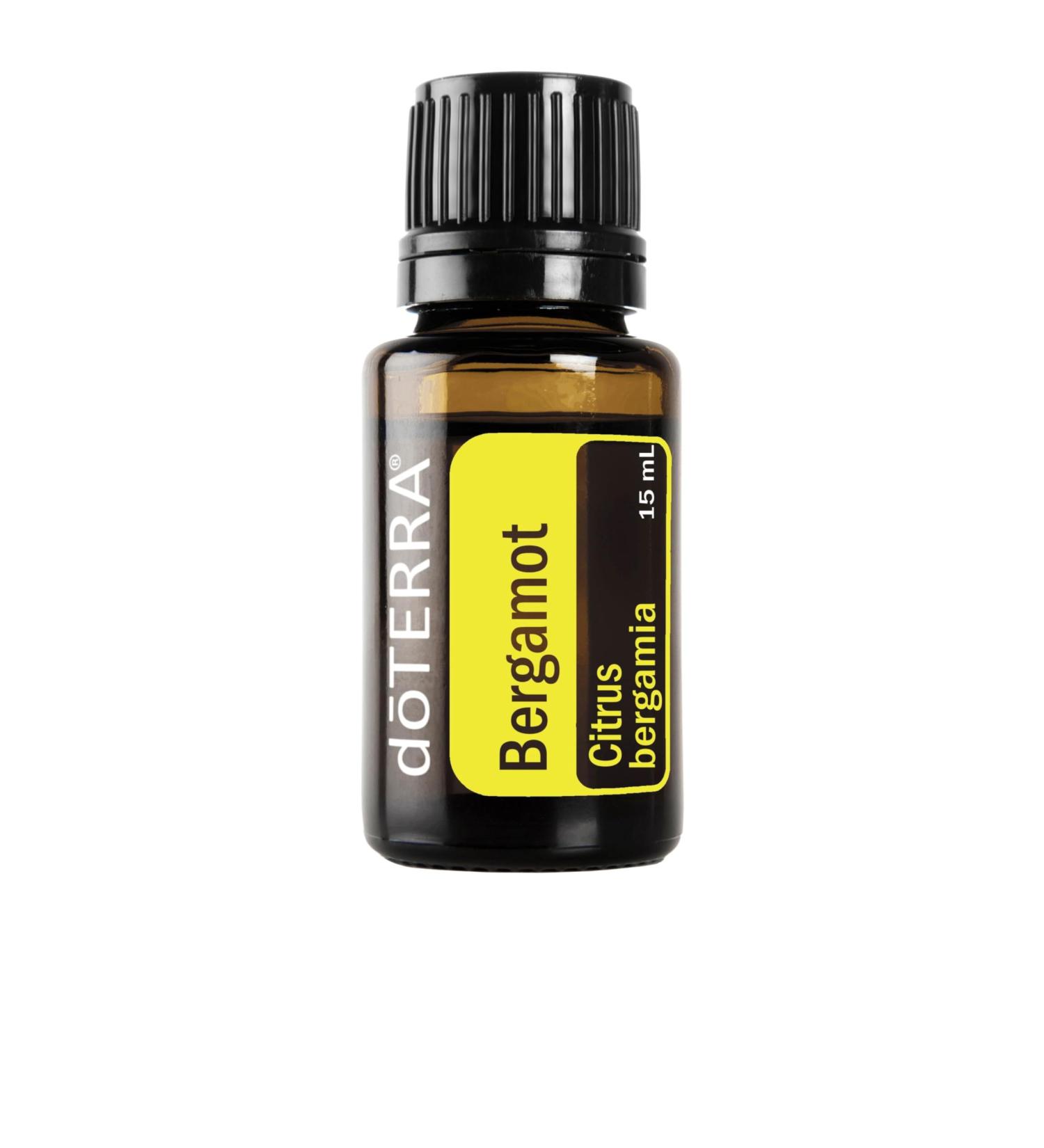 doTERRA Bergamot Essential Oil 15 mL - Premium Quality Aromatherapy Oil for Relaxation & Wellness - Fast International Shipping - Buy Online on GoSupps.com