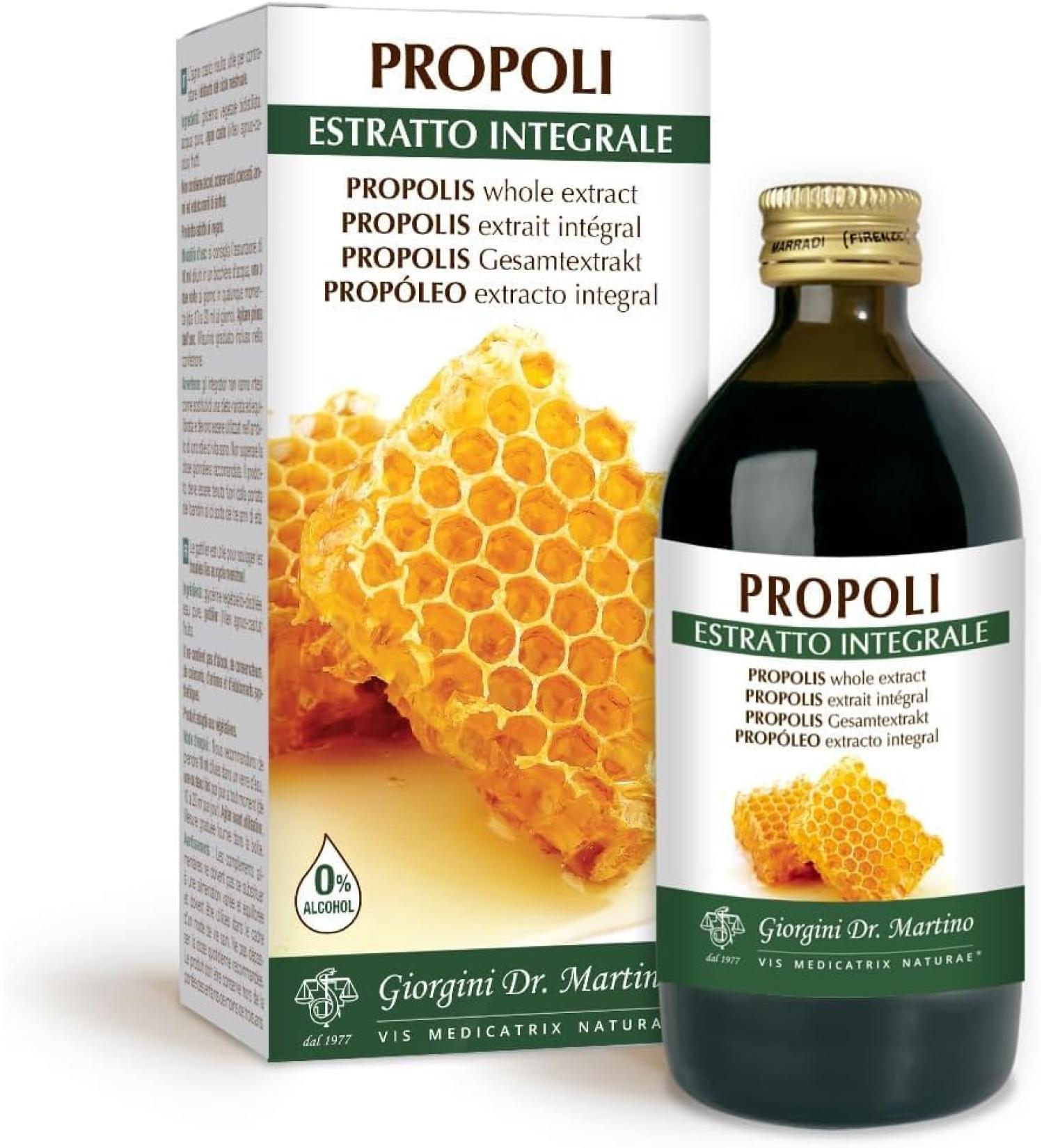 Dr. Giorgini Propolis Complete Extract 200 Ml - Buy Online on GoSupps.com