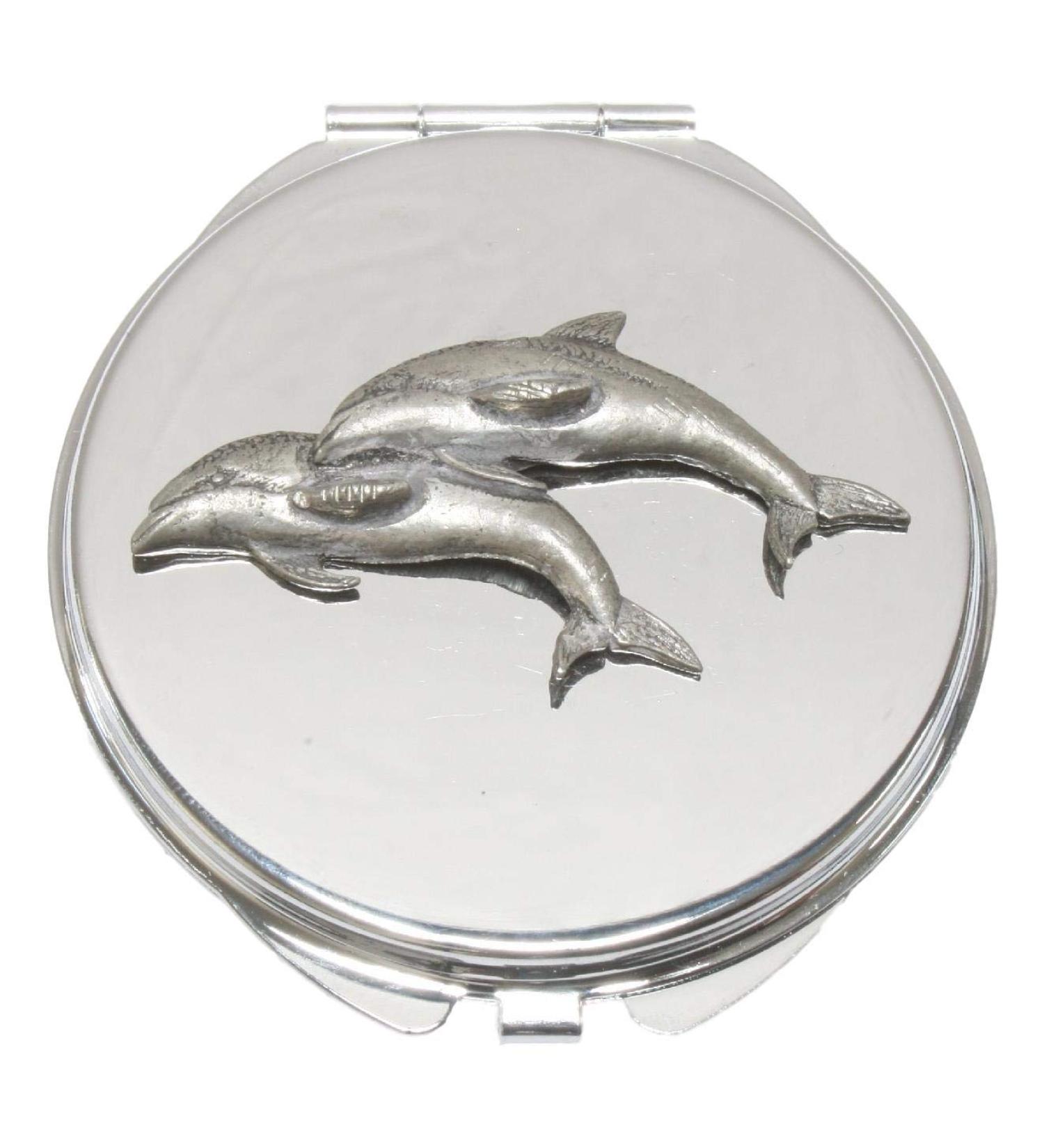 Dolphin D Compact Mirror Handbag Gift With Free Engraving 106 - Buy Online on GoSupps.com