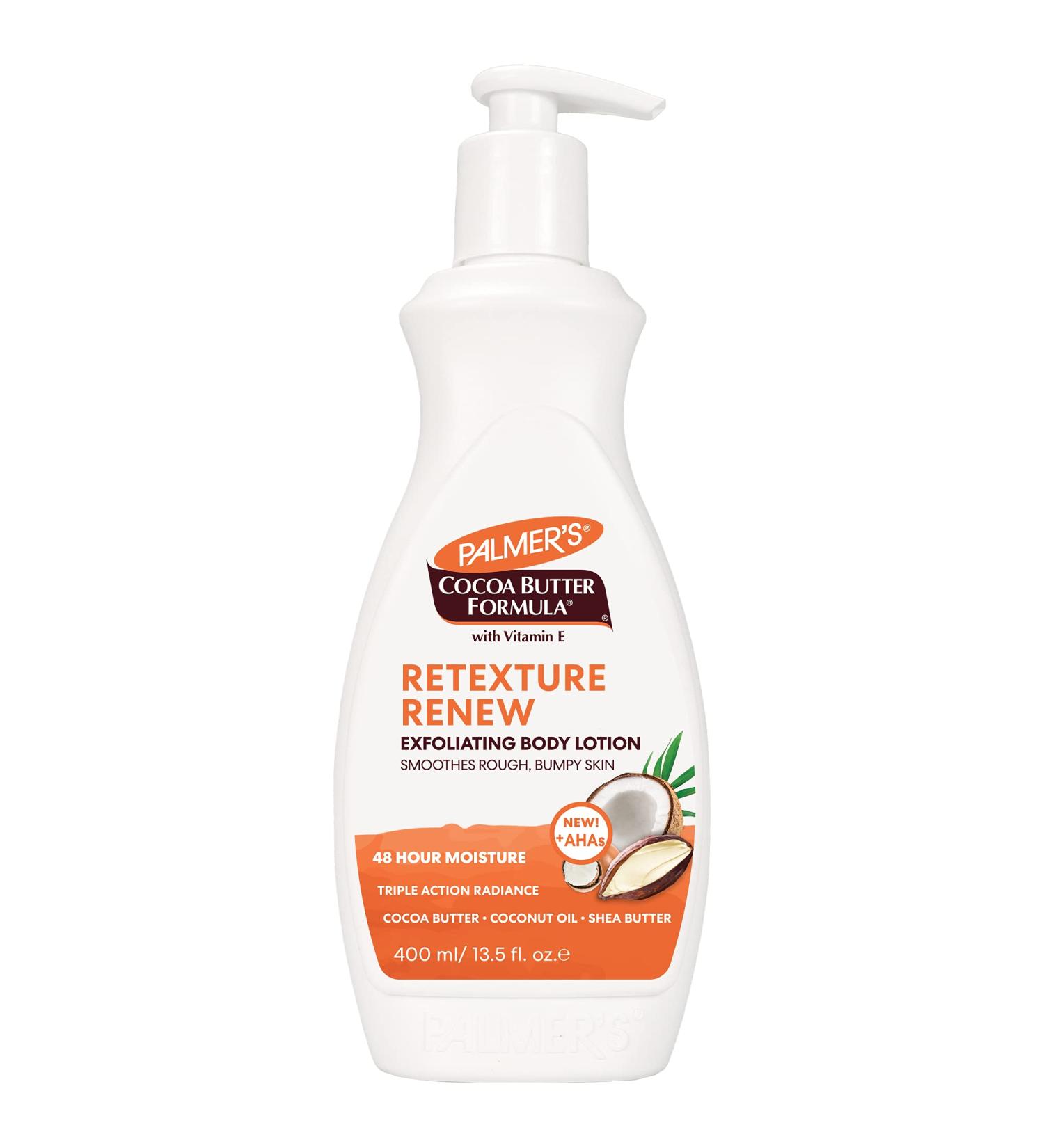 Palmer s Cocoa Butter Retexture & Renew Exfoliating Body Lotion - Buy Online on GoSupps.com