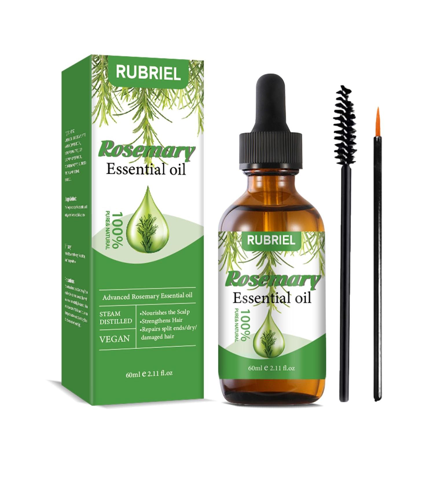 SZCLKJGS 60 ml Rosemary Oil for Hair Rosemary Oil for Hair and Scalp Strengthening for Healthy Hair Growth 100% Natural Pure Essential Rosemary Oil for Skin Care - Buy Online on GoSupps.com