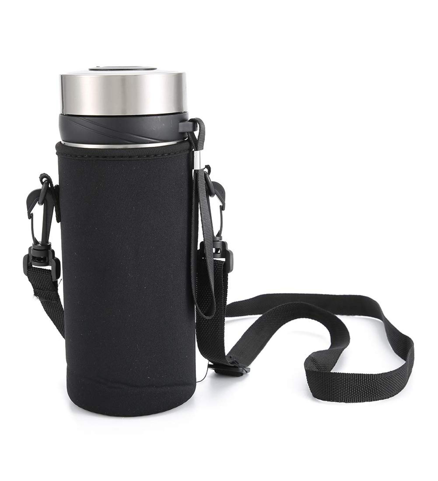 Silver Mini Insulin Refrigerator Cup - Portable Medical Cooler with LED Display for Travel and Outdoor Activities - Buy Online on GoSupps.com