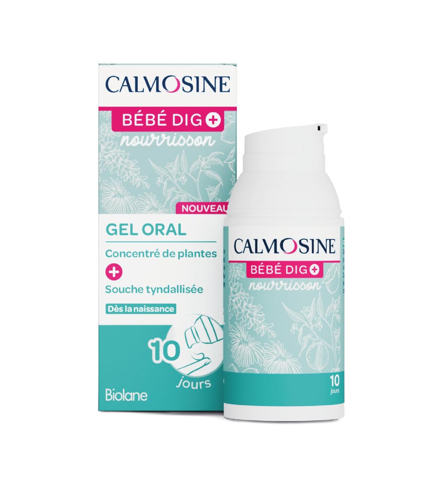 CALMOSINE - B b Dig+ - Gel Oral - Soulage et Apaise - Troubles digestifs - Souche Post-Biotique Gomme d'Acacia - Fleur d'Oranger Citron - Confort Digestif - D s la Naissance 34ml Calmosine B b Dig+ - Buy Online on GoSupps.com