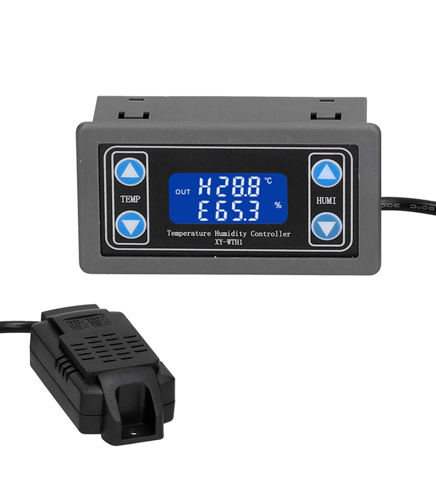 XY-WTH1 Digital LCD Temperature & Humidity Controller - Perfect for Incubation Breeding & Greenhouse Use | International Shipping Available - Buy Online on GoSupps.com