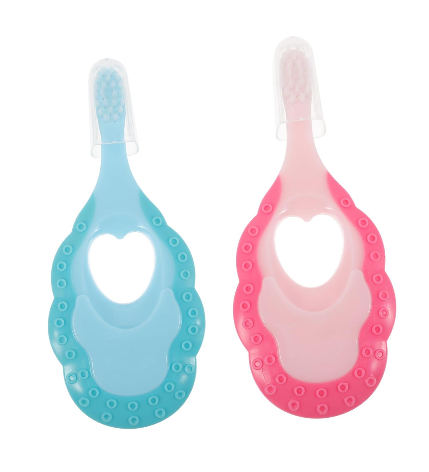 Beaupretty 2-Pack Baby Toothbrush & MAM Bottle Handle Portable Manual Toothbrush for Children | Ideal Travel & Household Use - Buy Online on GoSupps.com