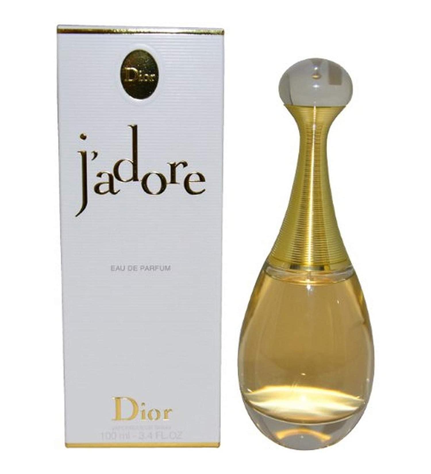 Christian Dior J'Adore Eau De Parfum Spray for Women 3.4 Ounce Green Jasmine 3.4 Fl Oz (Pack of 1) - Buy Online on GoSupps.com