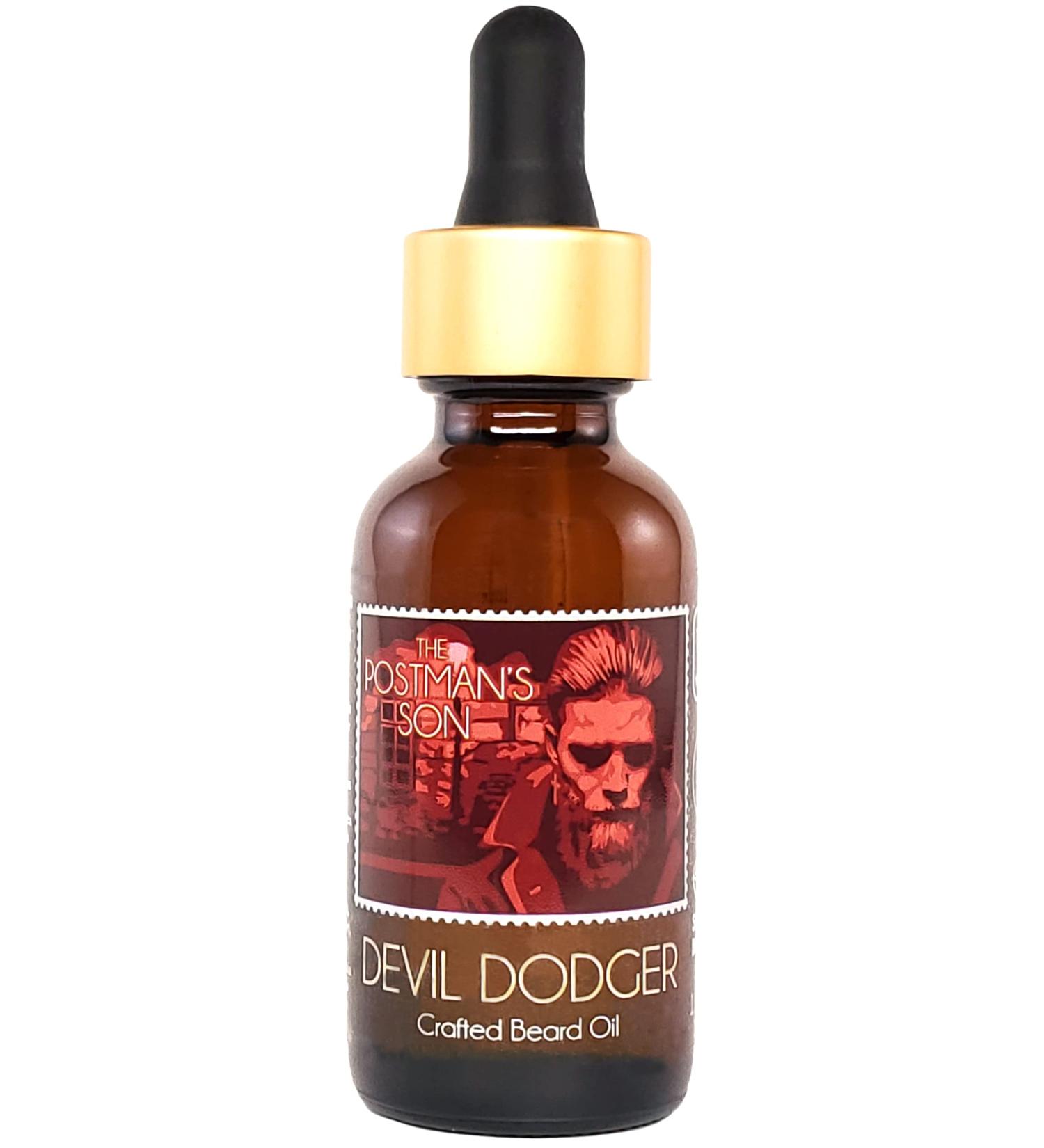 Buy Devil Dodger Beard Oil - The Postman's Son | Premium 1 fl oz Craft Beard Oil for Men - Fast International Shipping - Buy Online on GoSupps.com