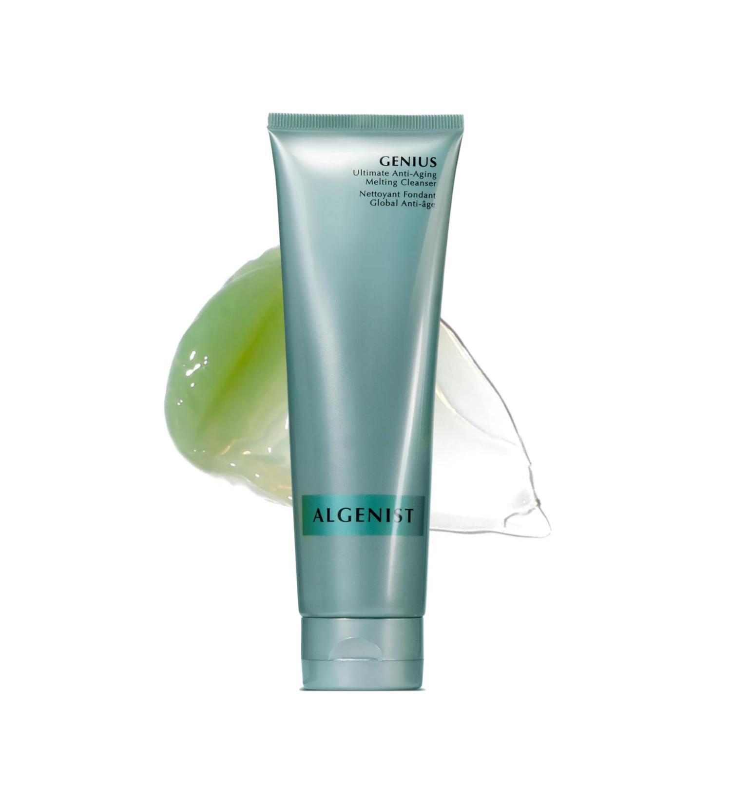 Algenist GENIUS Ultimate Anti-Aging Melting Facial Cleanser - Milky Cleanser + Makeup Remover with Avocado Oil Alguronic Acid and Microalgae Oil - Nourishes Skin + Improves Radiance (5 oz) 5 Fl Oz (Pack of 1) - Buy Online on GoSupps.com