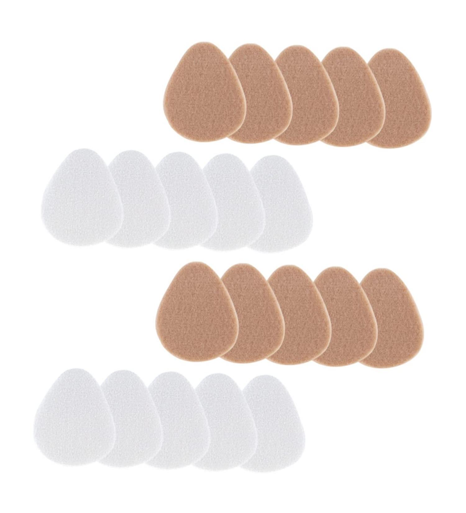 FRCOLOR 10 Pairs Forefoot Pad Shoe Inserts for Women - High Heel Insoles & Cushions | Comfortable Wool Fleece Summer Half Insole - Buy Online on GoSupps.com