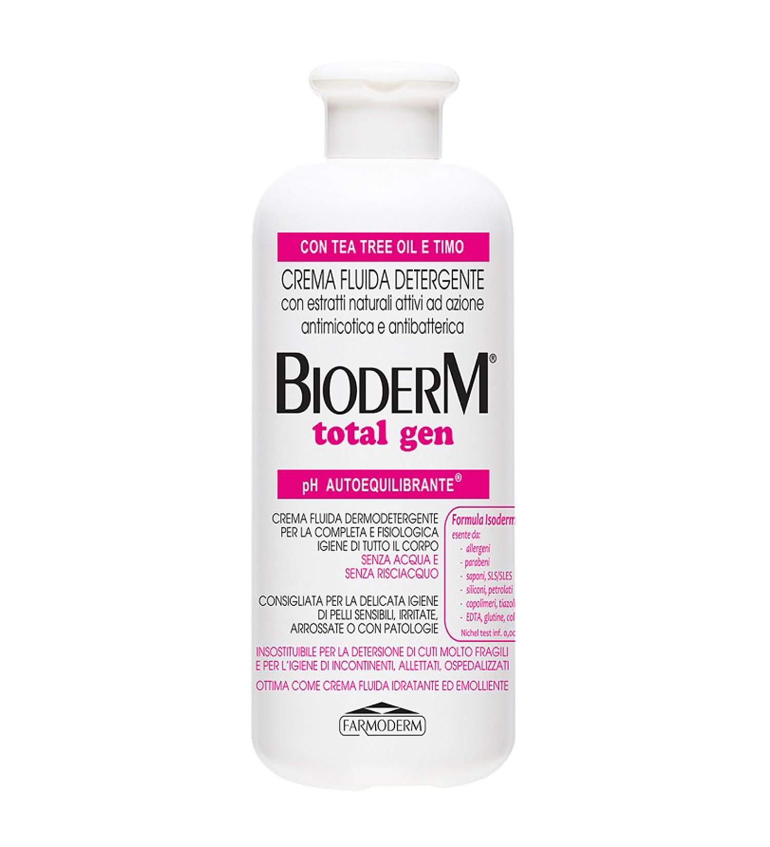 Bioderm Biodermocosmetici Total Gen Cleanser with Thyme and Tea Tree Oil 500ml - Buy Online on GoSupps.com