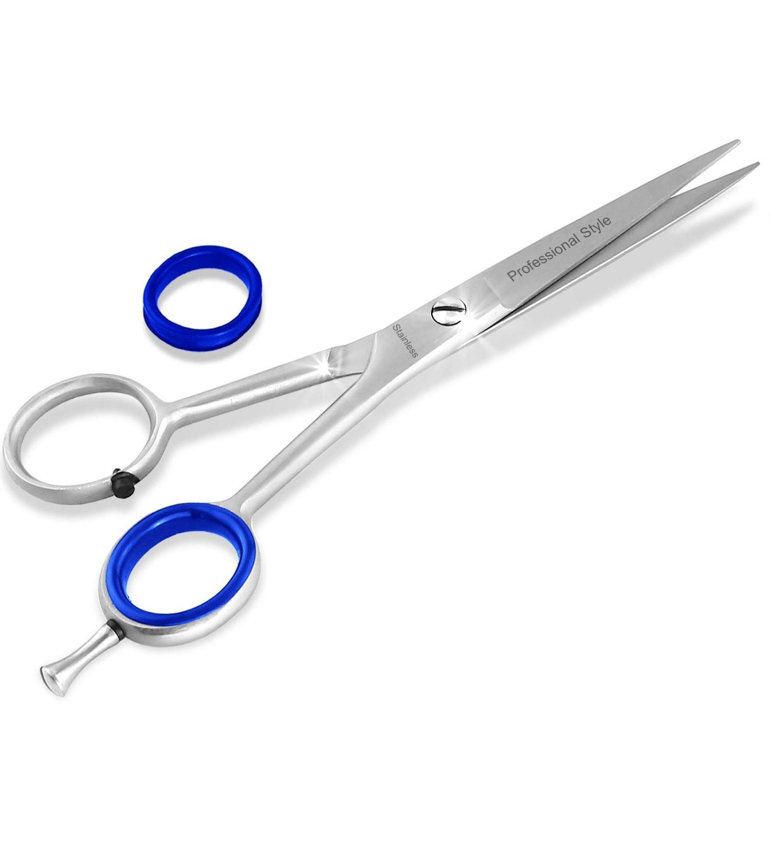 Buy Premium Hair Cutting Scissors - Professional Hairdressing Scissors | Extra Sharp 5.5 Stainless Steel for Perfect Haircuts - Buy Online on GoSupps.com