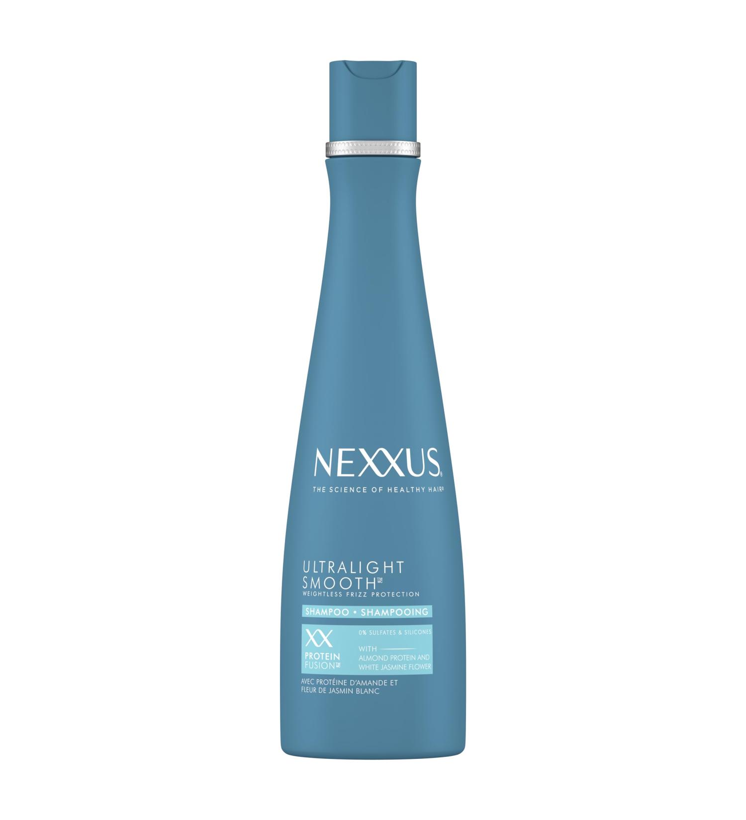 Nexxus Ultralight Smooth Shampoo for dry and frizzy hair Weightless Frizz Protection 0% sulfates and silicones 400 ml - Buy Online on GoSupps.com