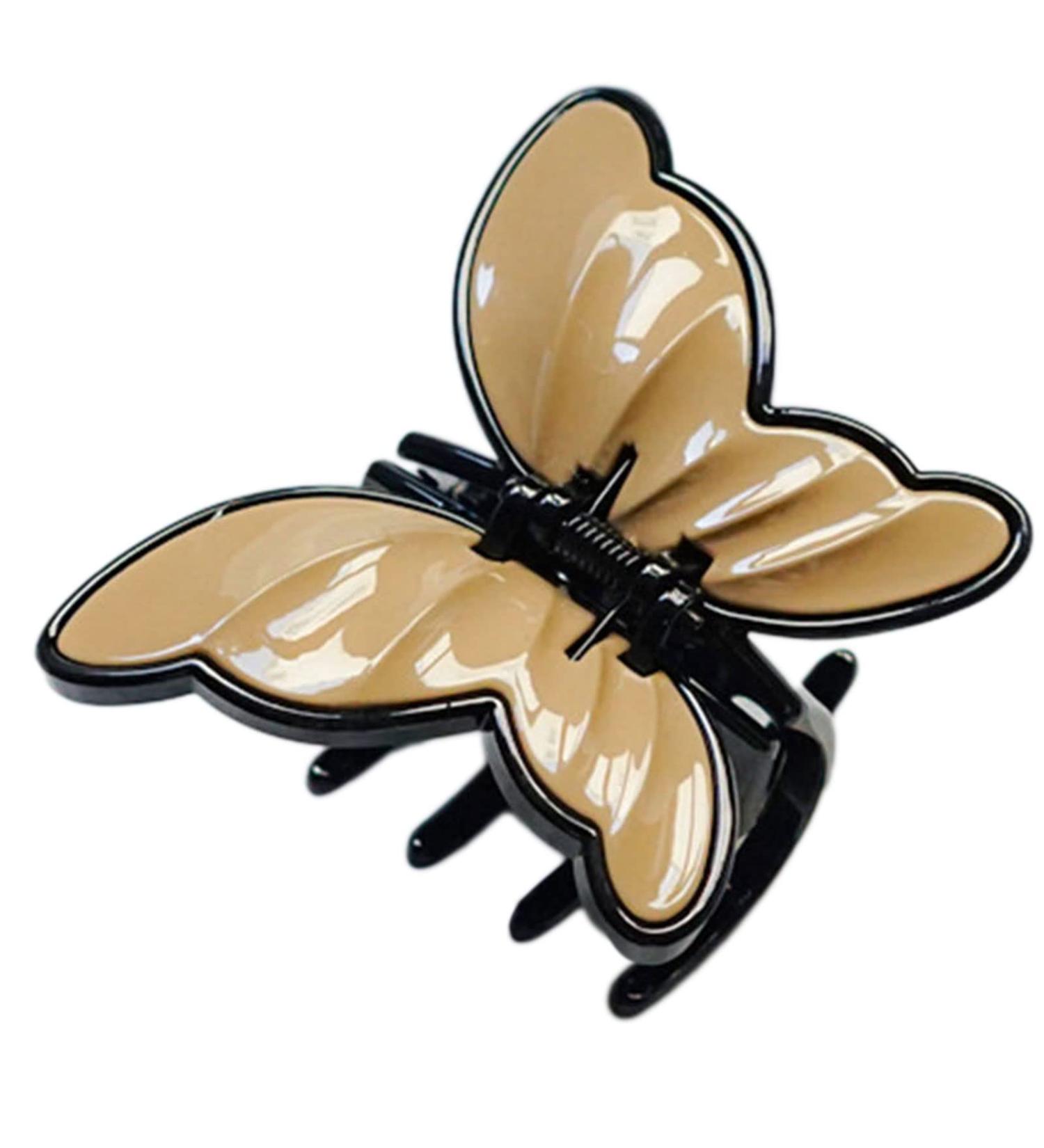 Daily Large Hair Clips With For Butterfly Decor Hair Clips For Women Thick Hair Premium Jaw Clips For Thick Hair Large Coffee - Buy Online on GoSupps.com