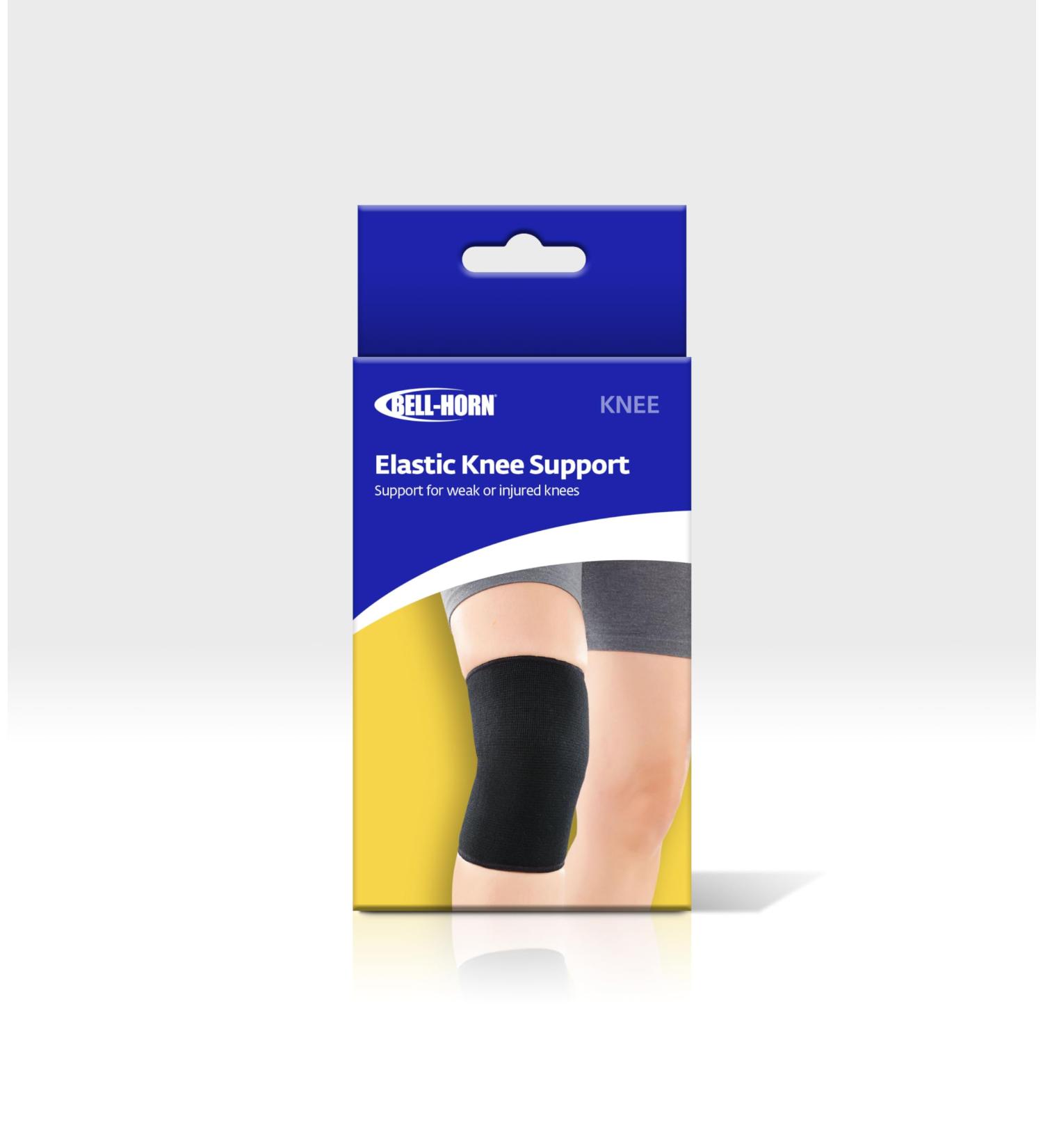 Elastic Knee Support Black M