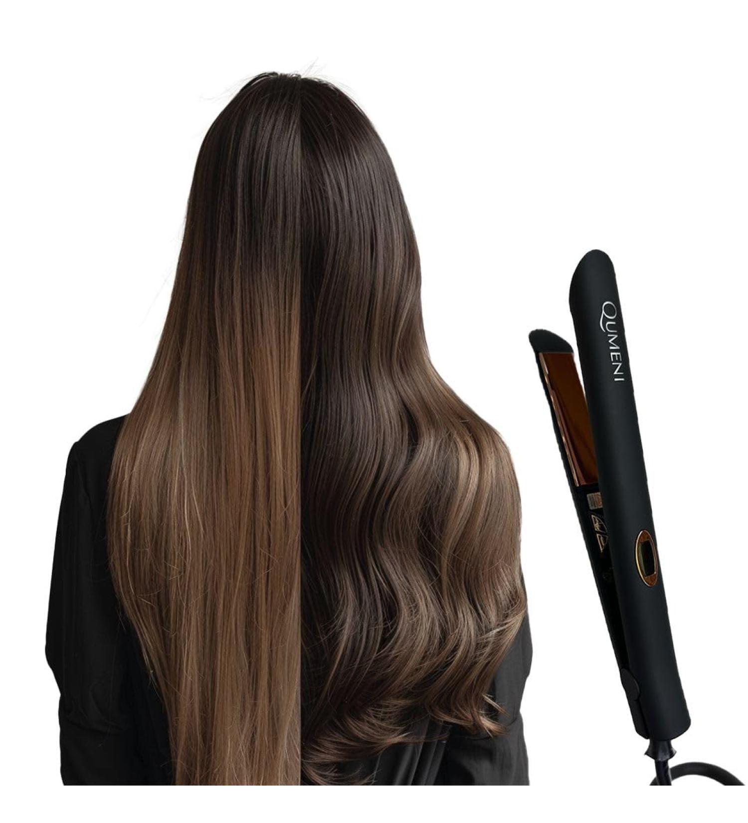Professional Hair Straightener - Infrared Technology 140-450 F Titanium Black | International Shipping Available - Buy Online on GoSupps.com