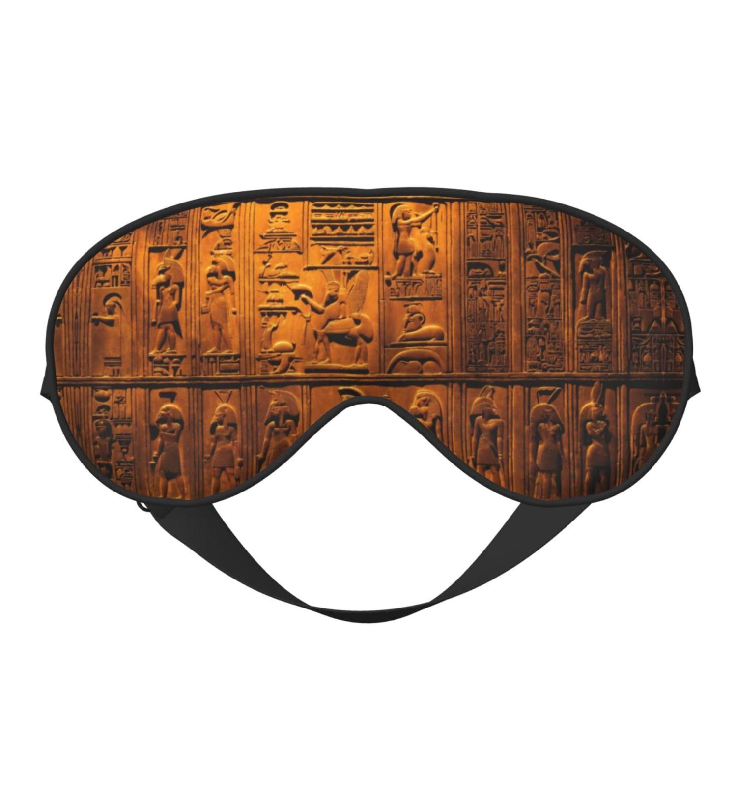 Buy SSIMOO Native American Soft Sleep Eye Mask | Breathable Eye Patch for Women | Travel & Relaxation | Black - Buy Online on GoSupps.com