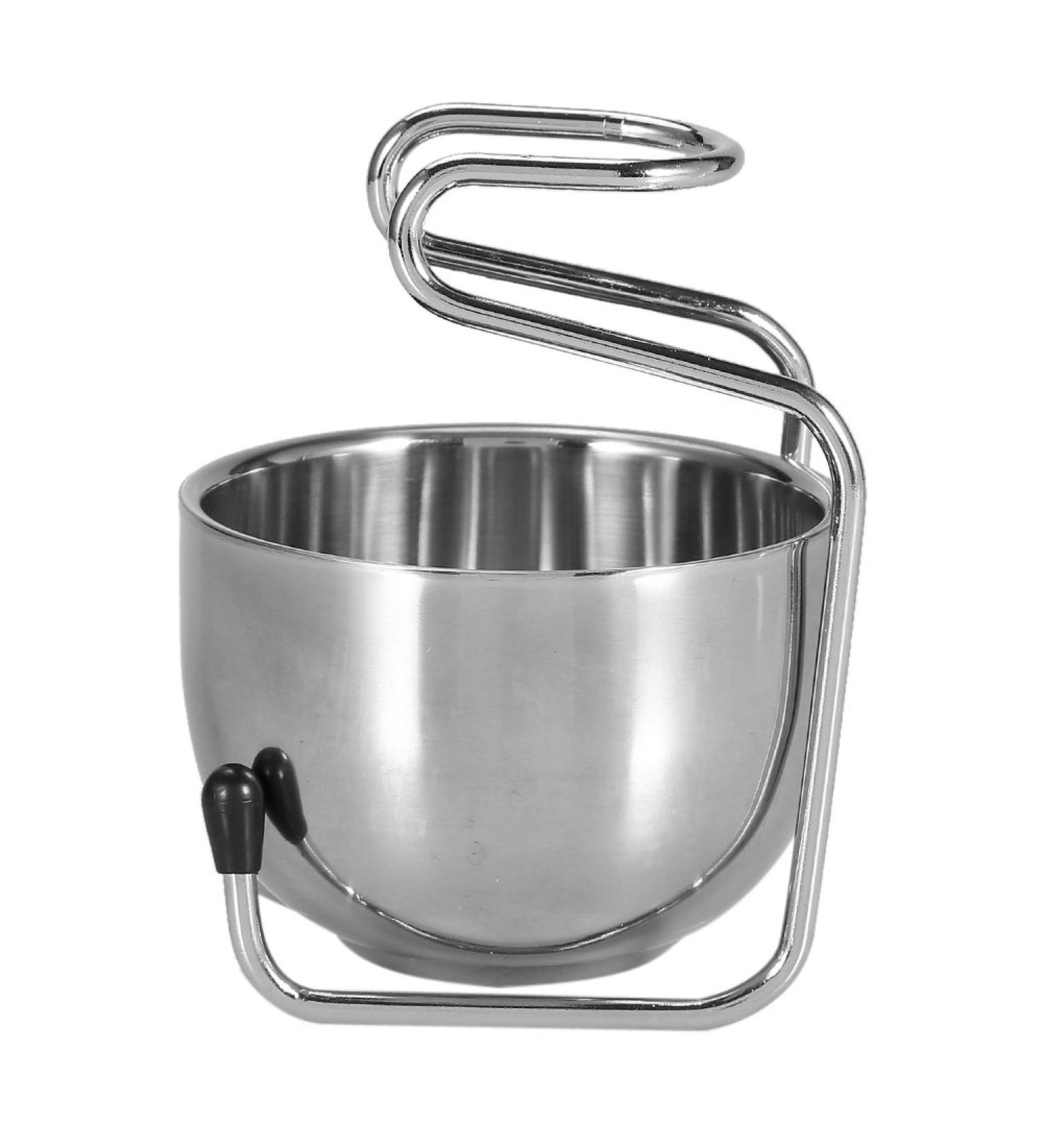 Premium Stainless Steel Razor Set for Men | Shaving Brush Holder & Cleaning Tool Kit - Buy Online on GoSupps.com