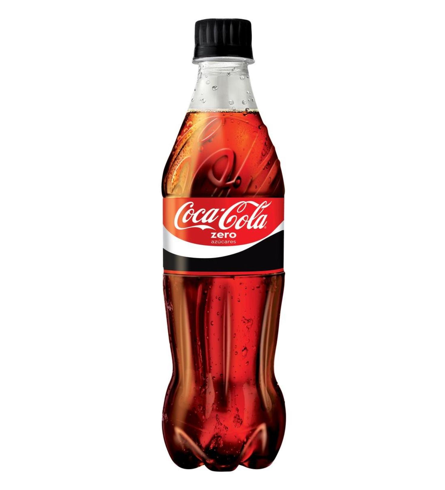Coca-Cola Coca-Cola Zero 500ml Plastic Bottles (Pack of 12)