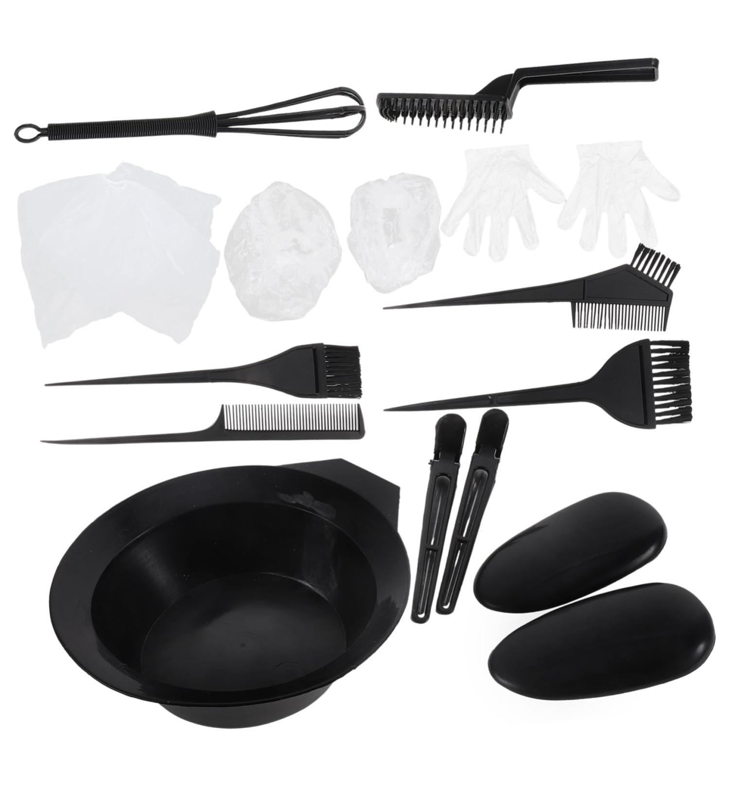 FRCOLOR 3 Sets Diy Hair Coloring Oil Hair Dye Color Diy Salon Tool Barber Water Spray Bottle Hair Coloring Dyeing Kit Ear Cover Hair Coloring Cape Dye Tools Dye Kit Lolita Mirror Plastic - Buy Online on GoSupps.com