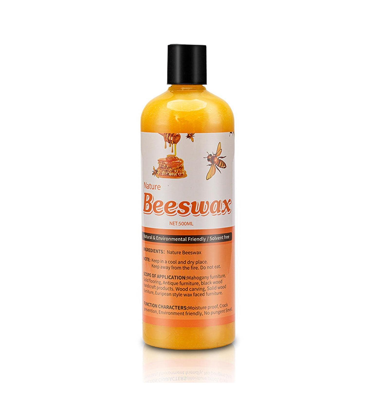 Furniture Care Beeswax 500ml Natural Wood Care Beeswax Waterproof Abrasion-Resistant for Furniture Care & Wood Protection of Wooden Furniture Polishing Agent for Wood Cleaner and Polish - Buy Online on GoSupps.com