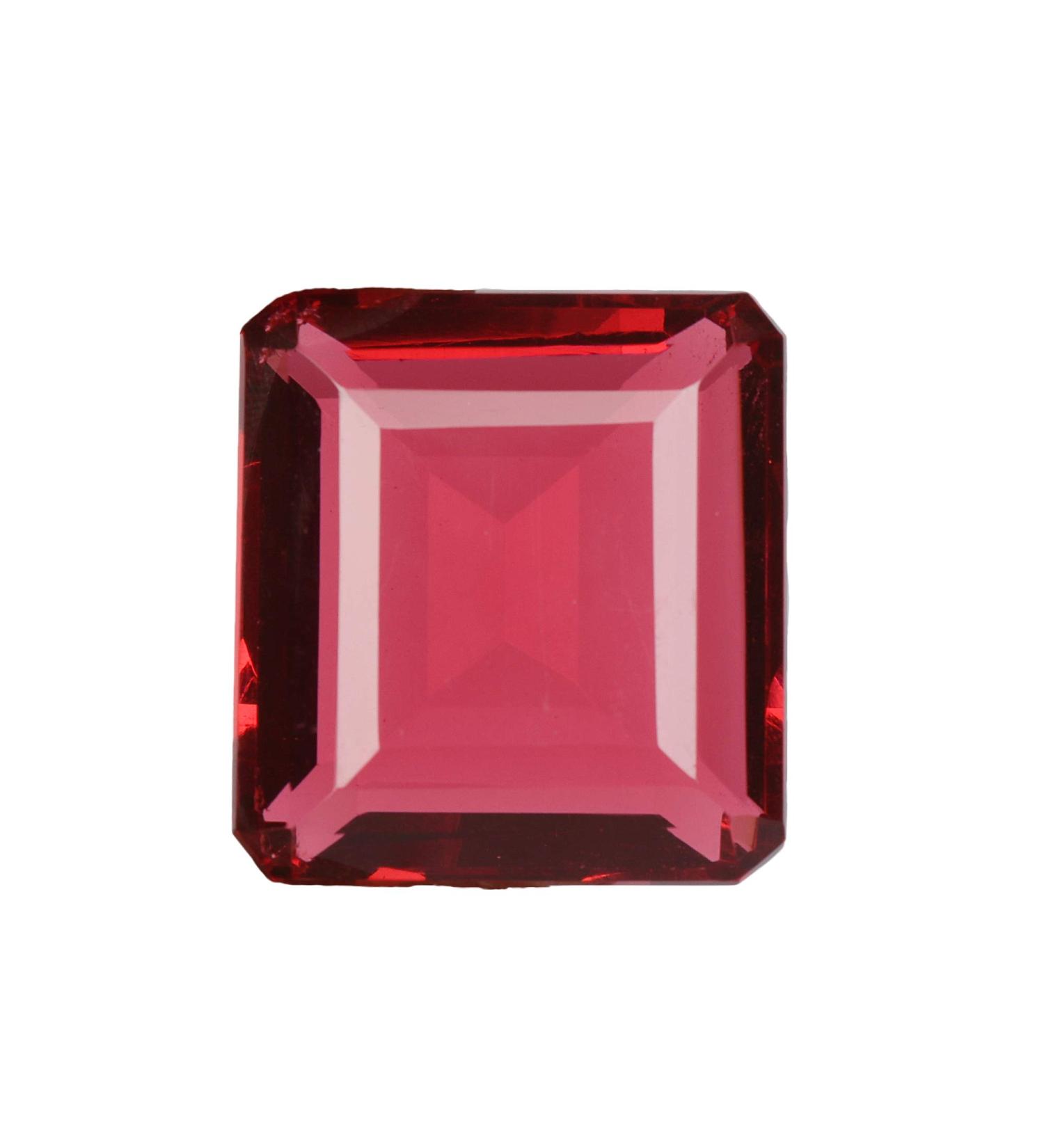 Shop REAL-GEMS 105.05 Ct Pink Tourmaline Healing Crystal - Emerald Shaped International Shipping Available - Buy Online on GoSupps.com