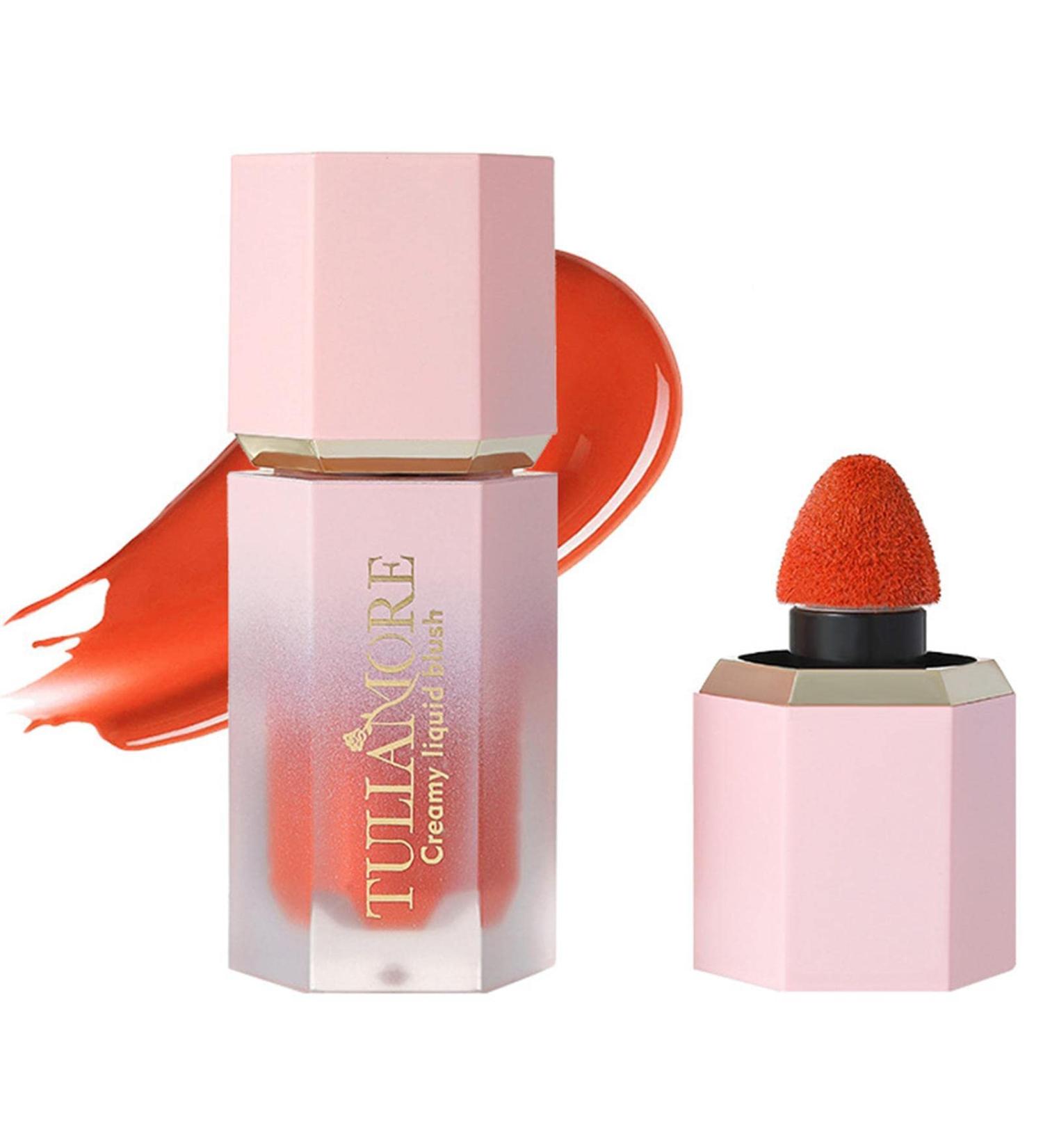 WOBBLO Liquid Cheek Blush | Waterproof Makeup with Cream Blush | Long Lasting Natural Liquid Blush for Cheeks Smear-proof Look for Makeup 05# - Buy Online on GoSupps.com