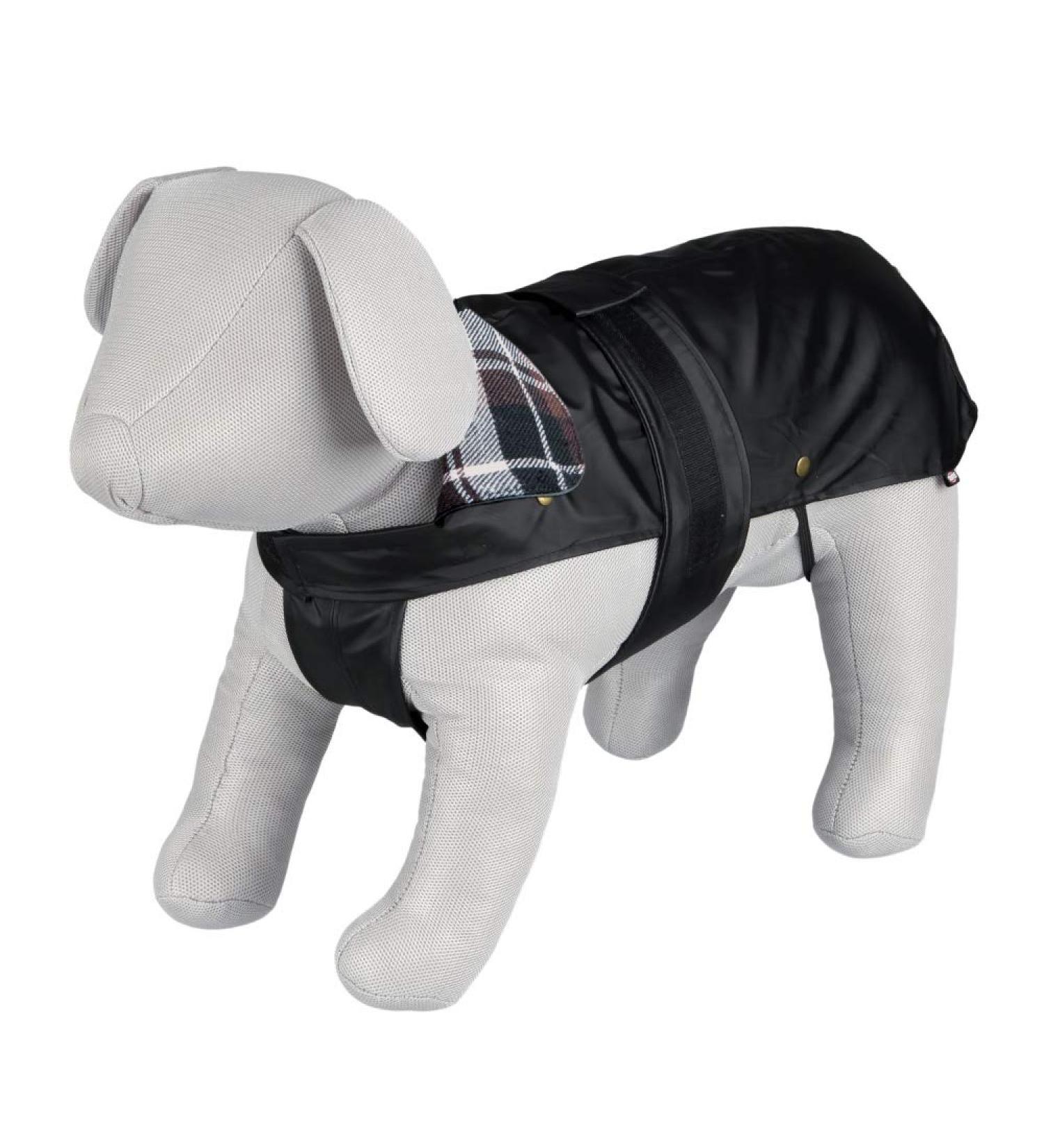 TRIXIE water-repellent dog coat "Paris coat M: 50 cm black" - 30505 Black M 50