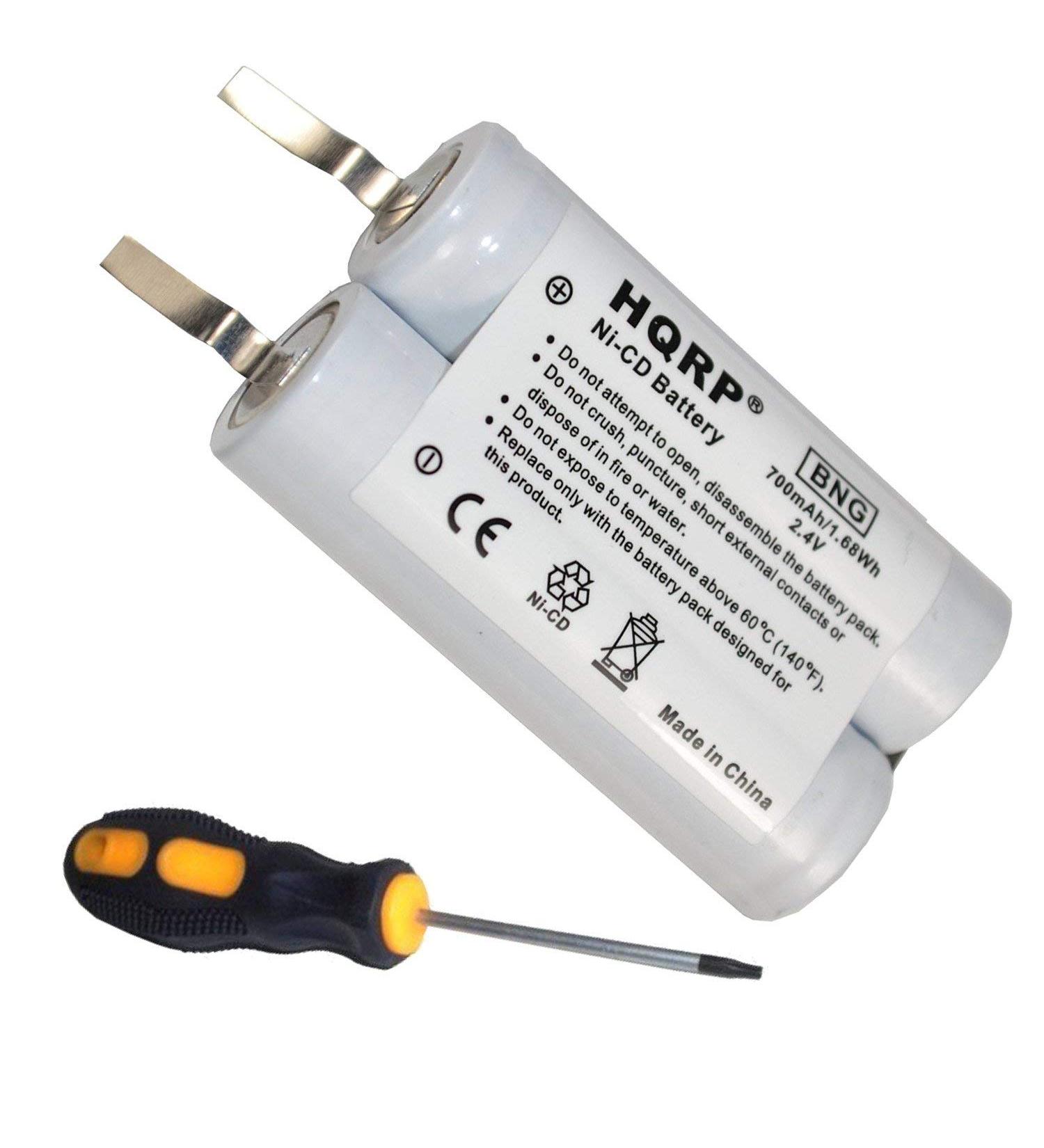 HQRP Battery for Philips Norelco 5817XL 5818XL 5821XL 5822XL 5825XL 5841XL 5842XL Razor/Shaver + Screwdriver - Buy Online on GoSupps.com