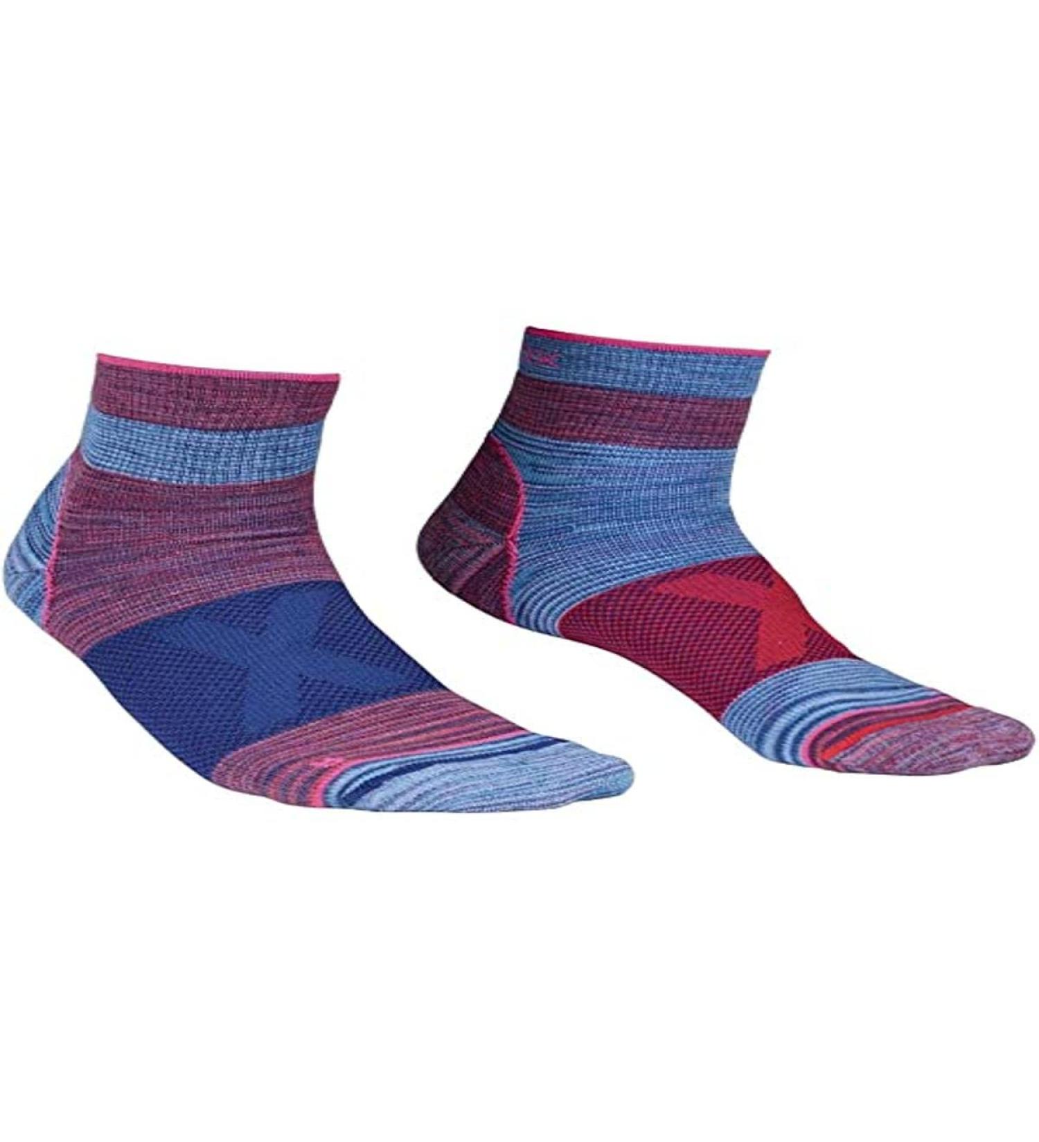 ORTOVOX Women's Alpinist Quarter Socks 35 Hot Coral