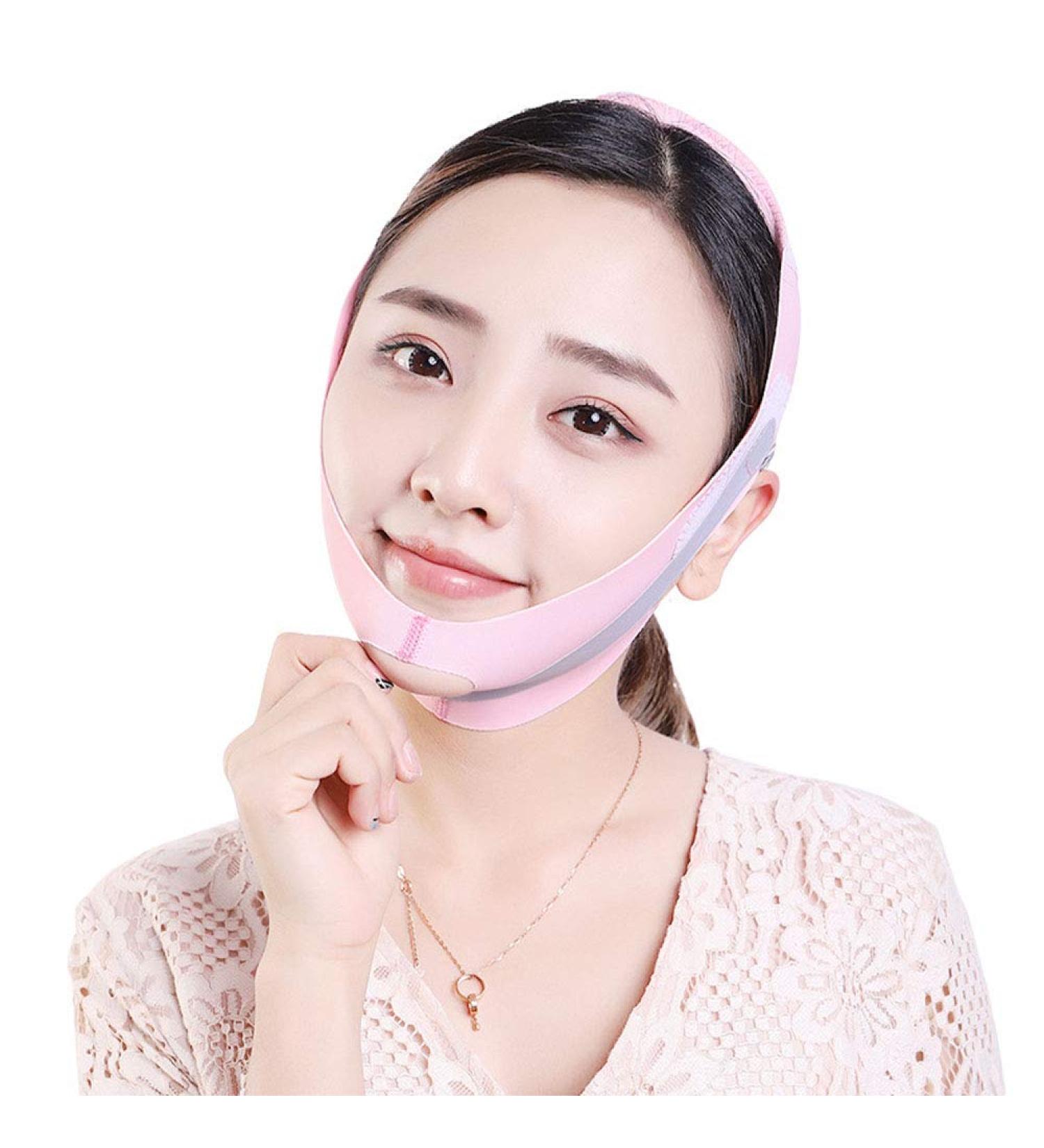 V Face Slimming Belt - Double Chin Reducer & Facial Lifting Bandage | Perfect Gift for Mom - Buy Online on GoSupps.com